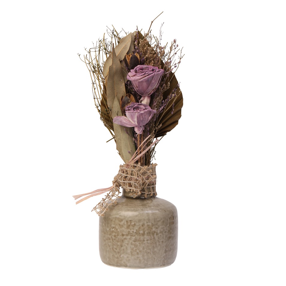 Lea Dried Lavender Flowers & Small Vase thumbnail 4
