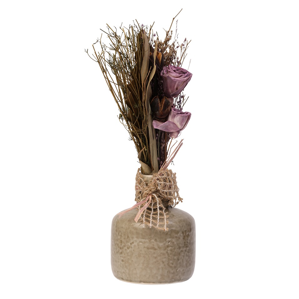 Lea Dried Lavender Flowers & Small Vase - alternate view