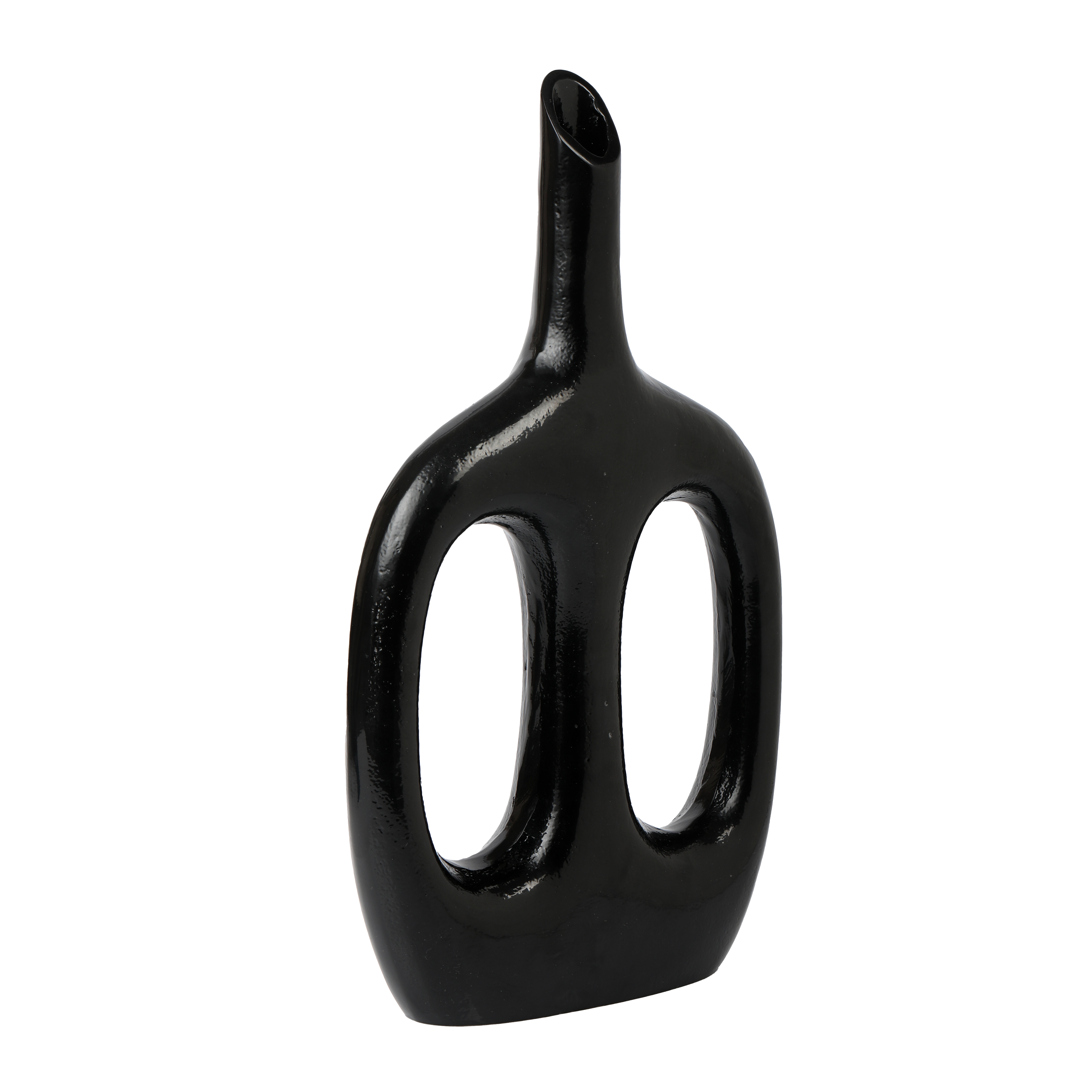 Otilia Glossy Black Vase thumbnail 3