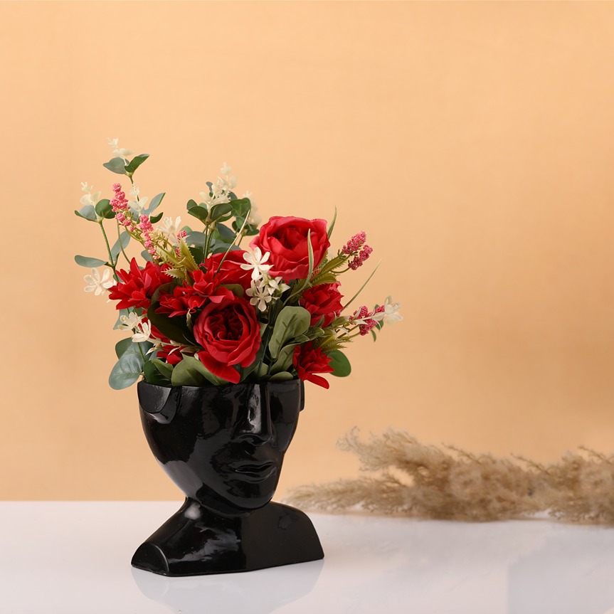 Mystique Facial Concrete Planter