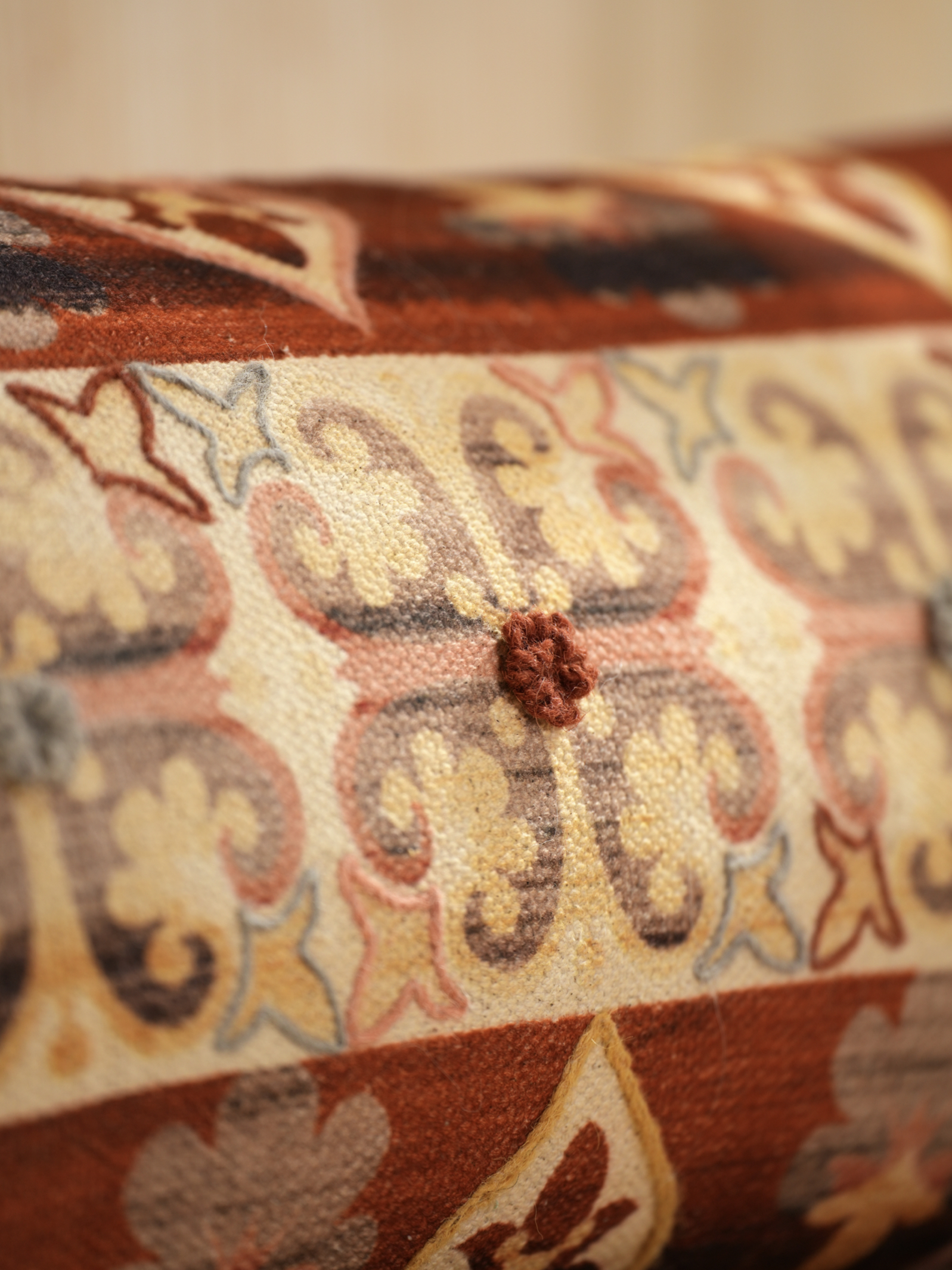 Botanical Breeze Embroidered Pillow Cover thumbnail 3