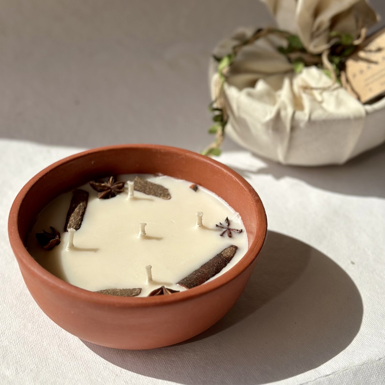 Bayaar XL | 100% Soy Wax Candle | Cinnamon Vanilla Candle | 5 wick