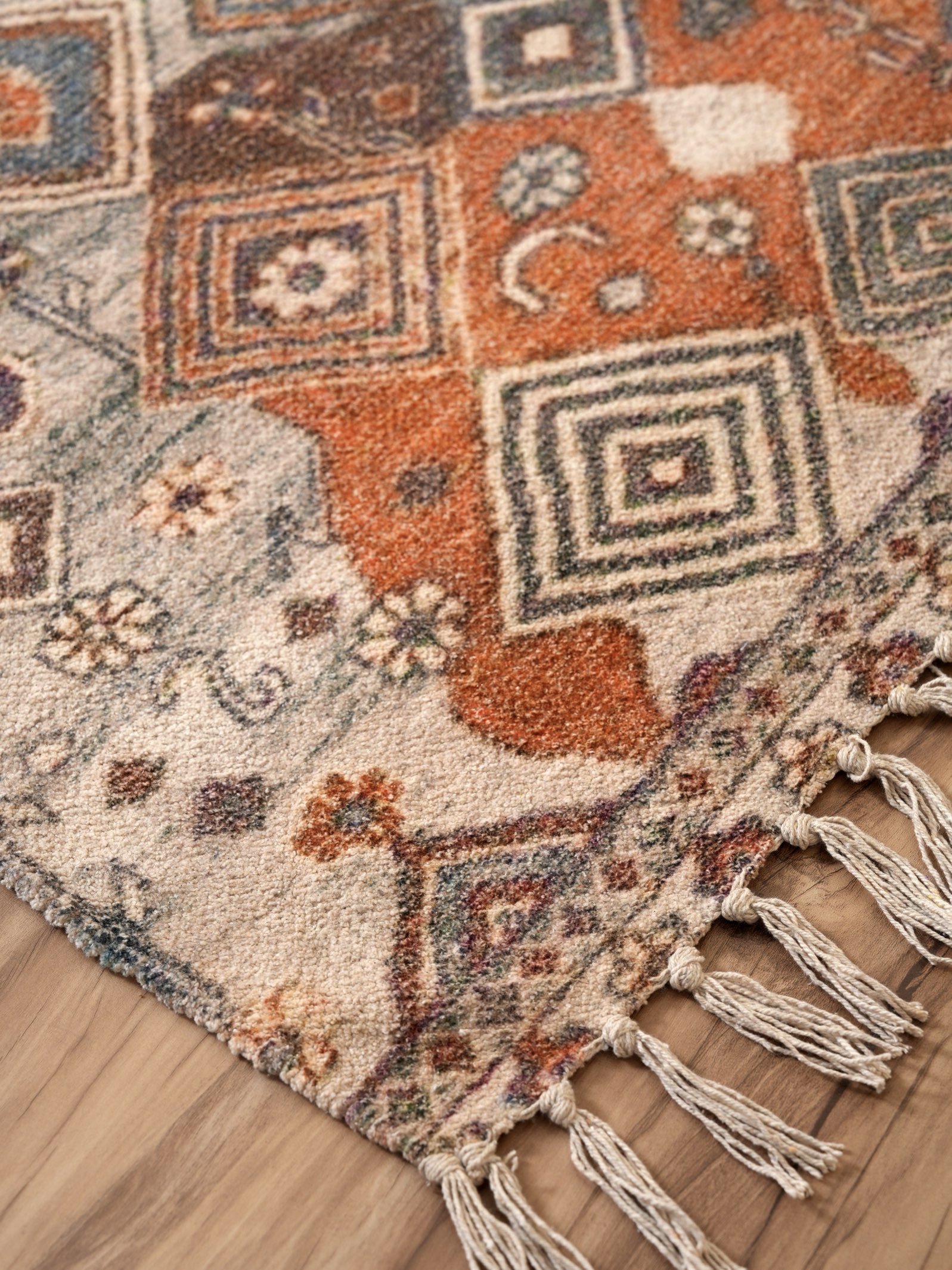 Diamond DreamPrinted Chenille Rug thumbnail 2