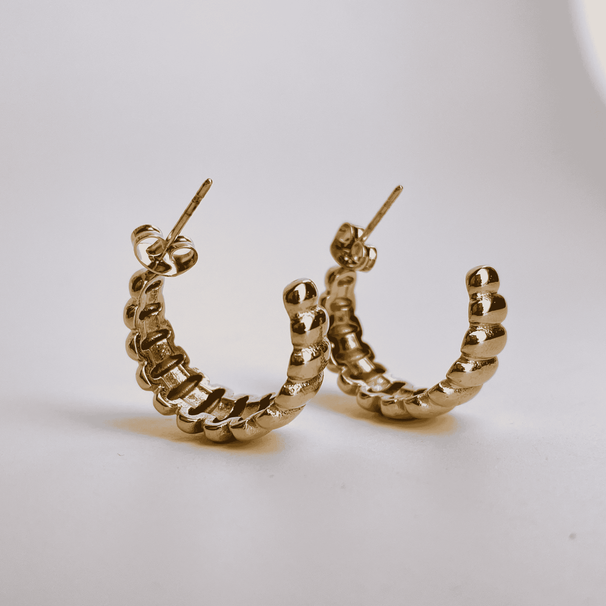 Golden Gyre Earrings