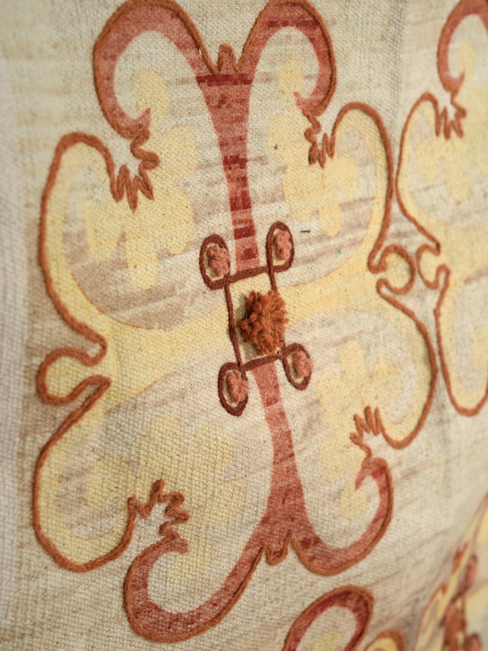 Harmony Hues Embroidered Rug thumbnail 3