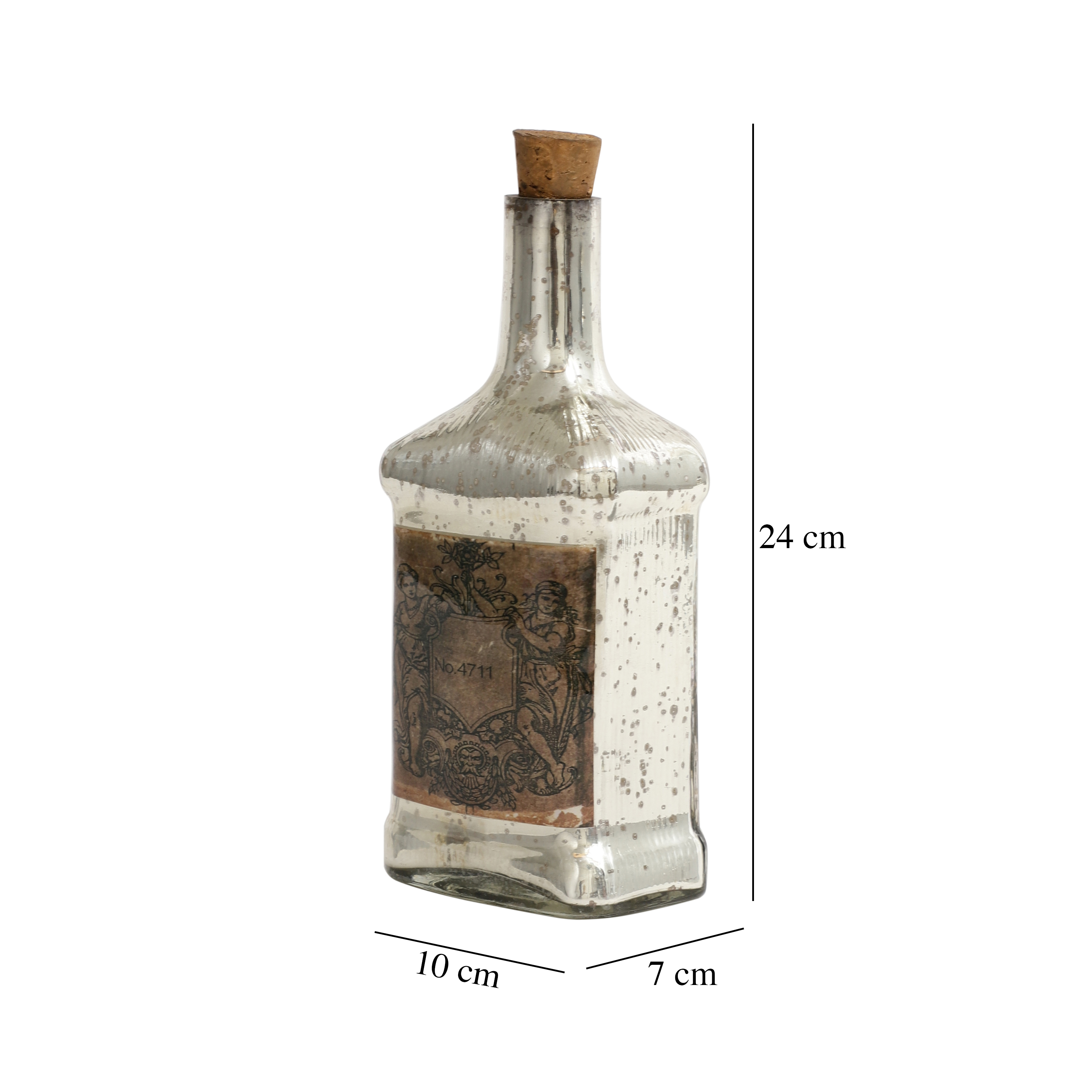 Antique Glass Legacy Square Vase thumbnail 4
