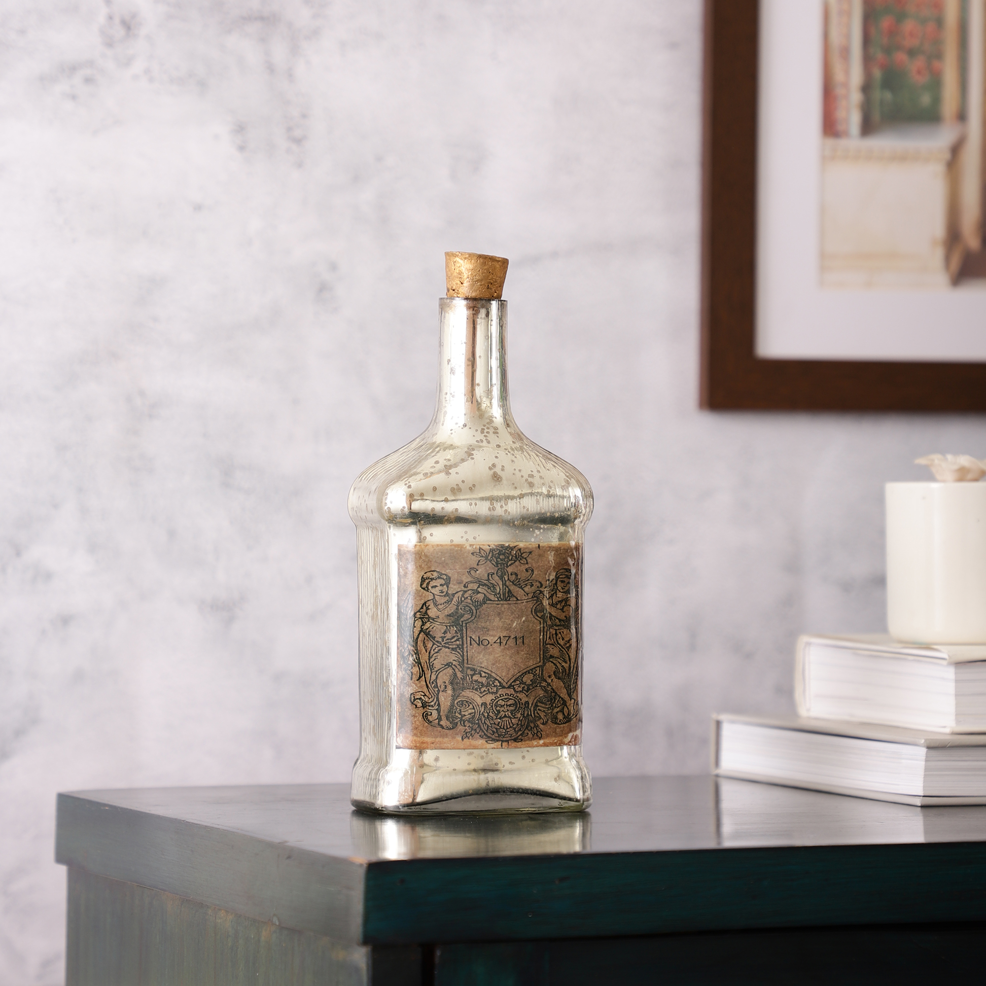 Antique Glass Legacy Square Vase