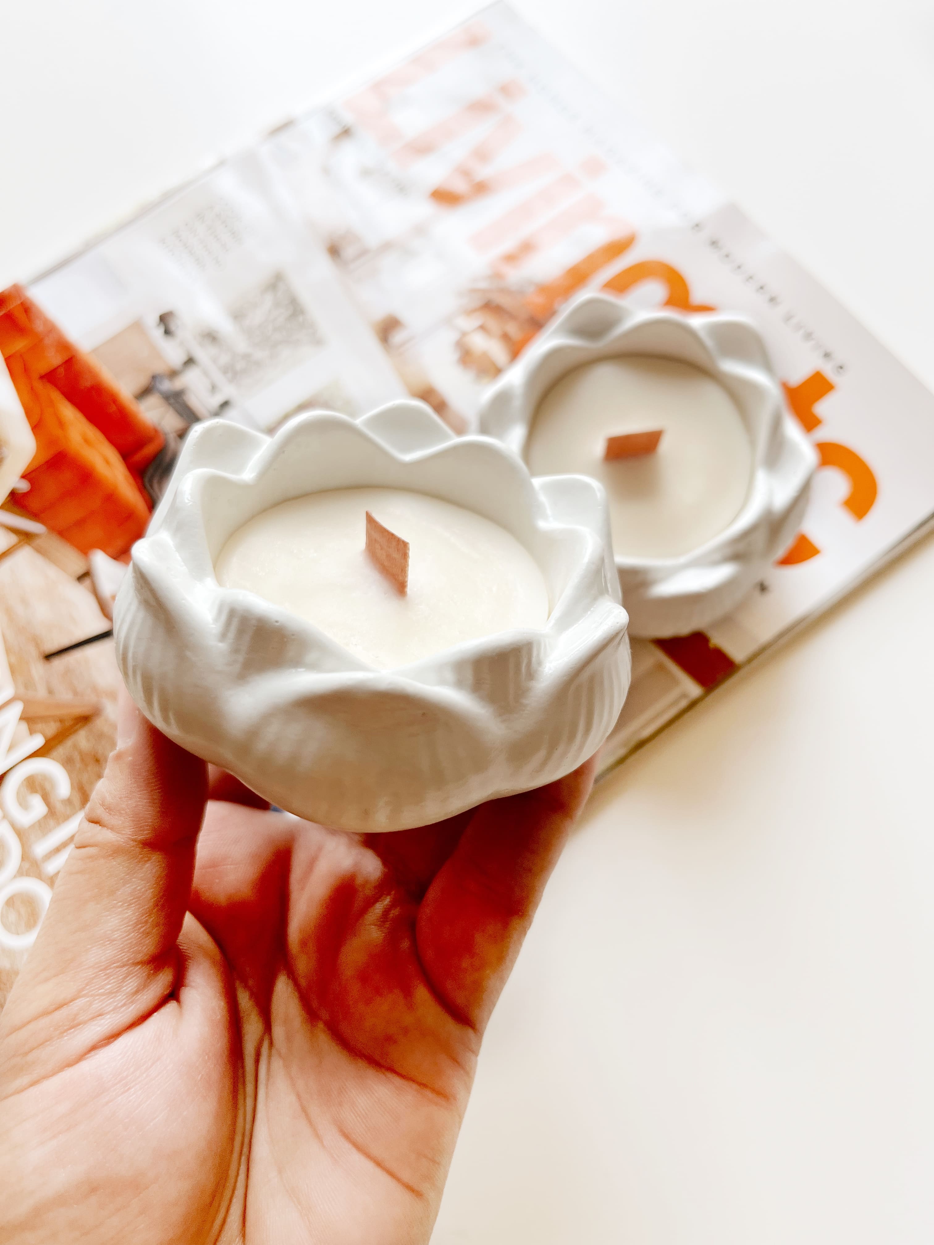 Lotus Tealight | 100% Soy Wax | Berry Blast Fragrance thumbnail 1