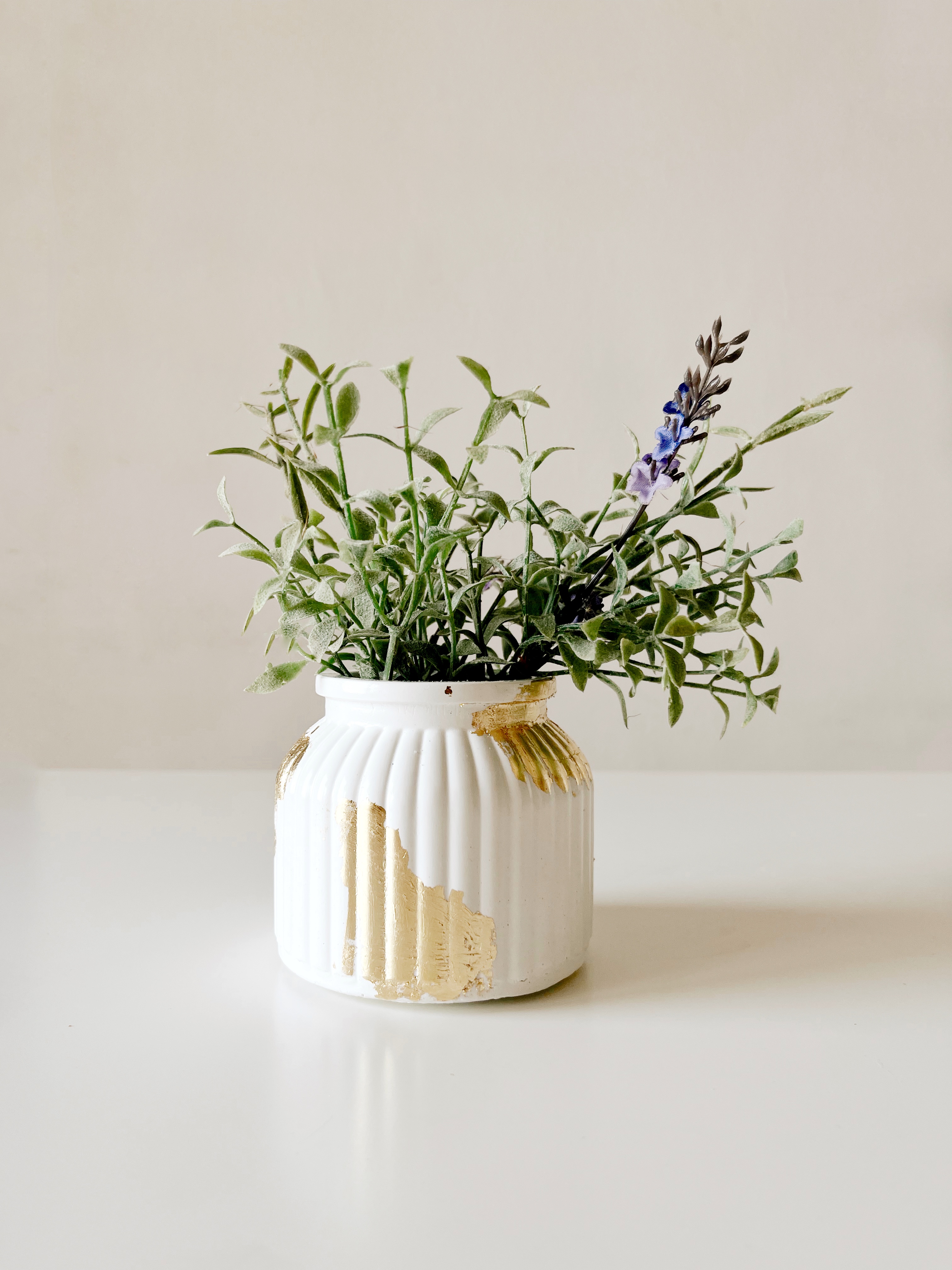 Stripped Mini Vase - alternate view