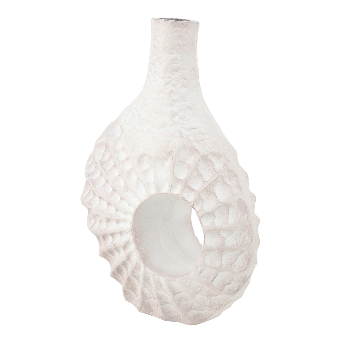 Seashell Serenity Vase -  Dirty Pink - alternate view