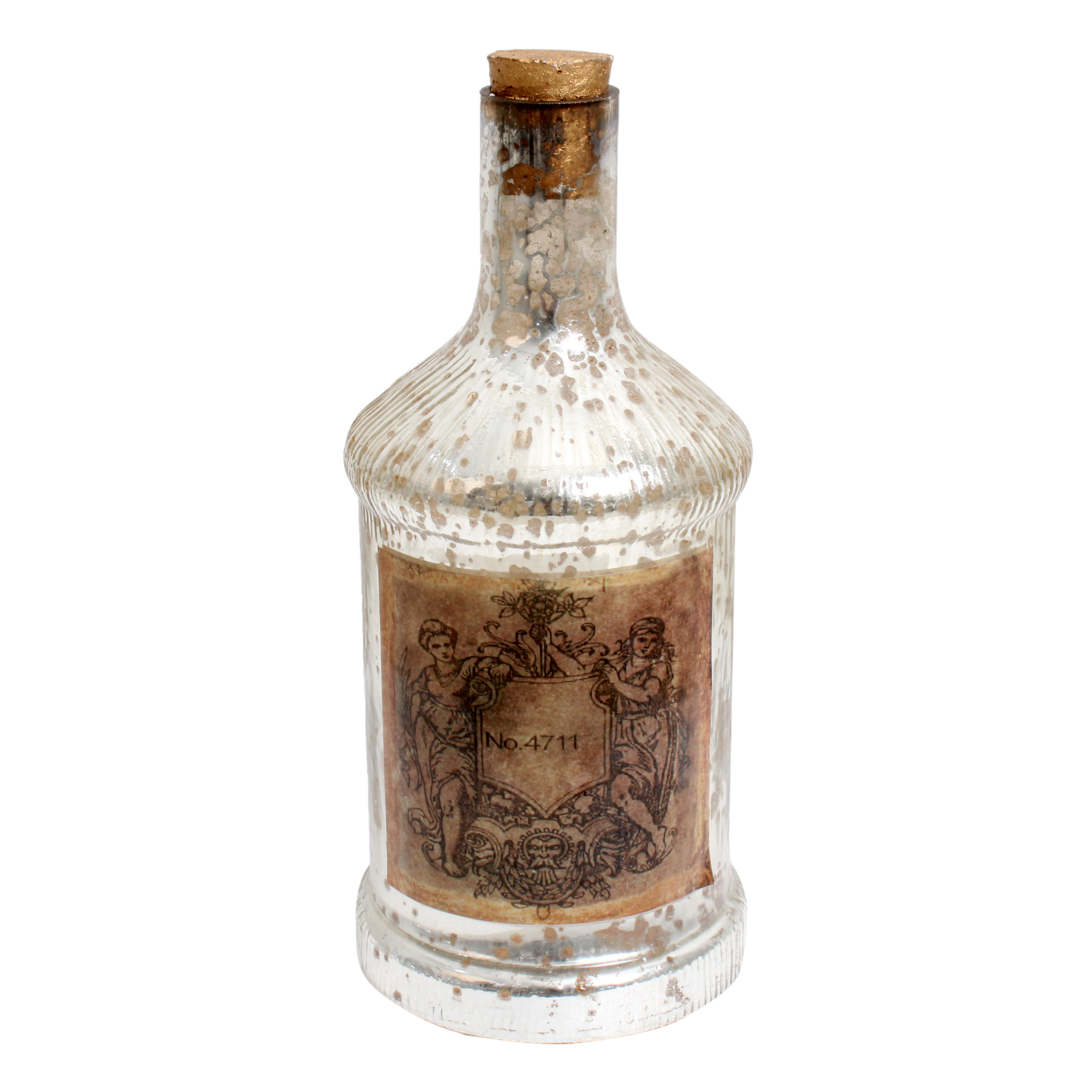 Antique Glass Legacy Cylindrical Vase - alternate view