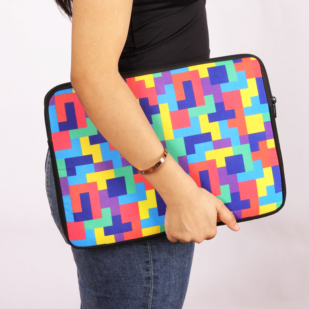 Colourful Bricks Laptop Sleeve