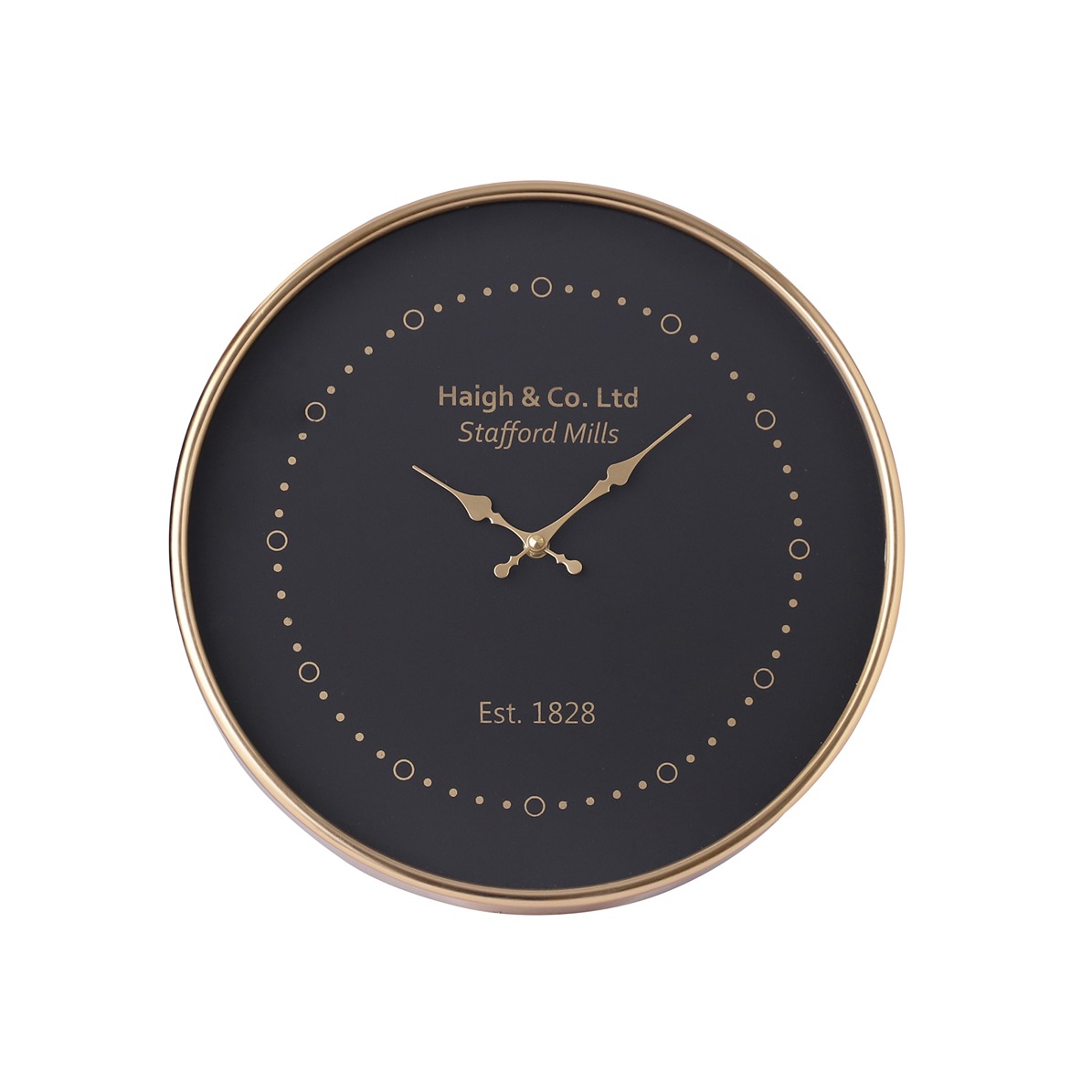 Eclipse Shine Gold wall clock thumbnail 2
