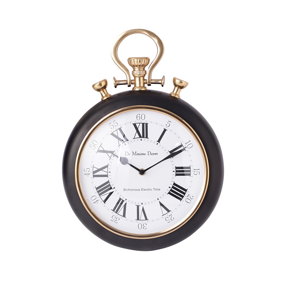 Sullivan - the Gold and Black wall clock thumbnail 2