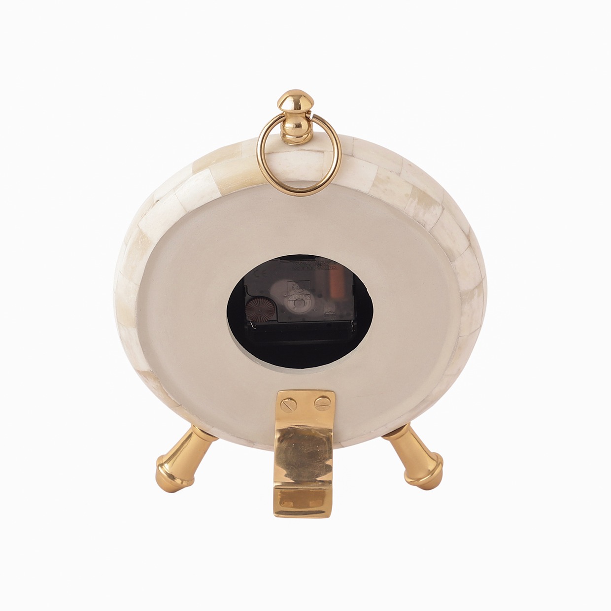 Bone-Framed Table Clock thumbnail 3