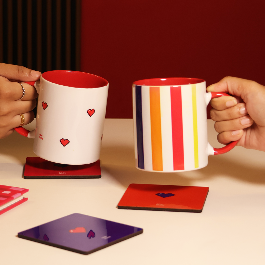 Coffee Mug - Lines & Bars - alternate view