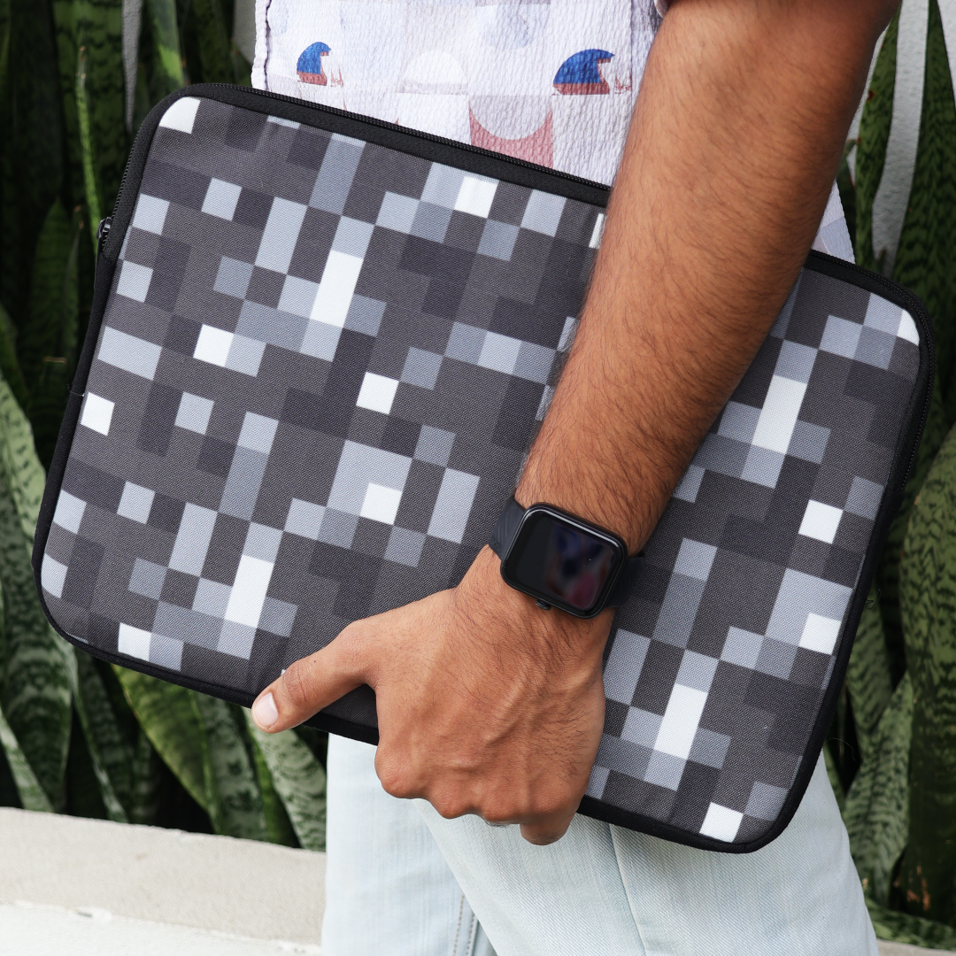 Monochrome Laptop Sleeve - alternate view