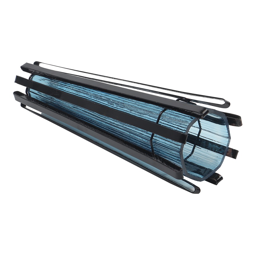 Allure Radiant Metal Hue Vase Blue thumbnail 2