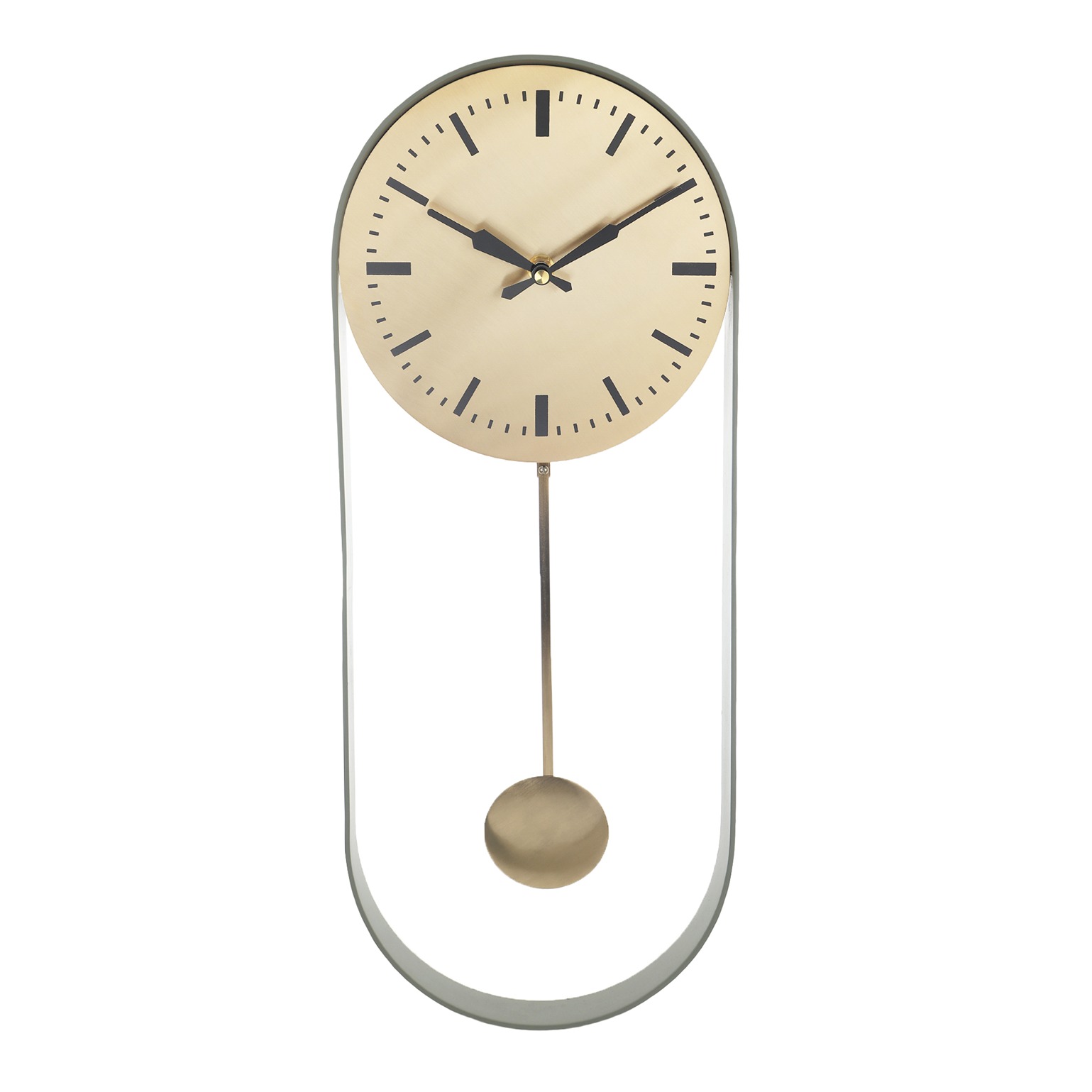 Noir Pendulum Wall Clock thumbnail 3