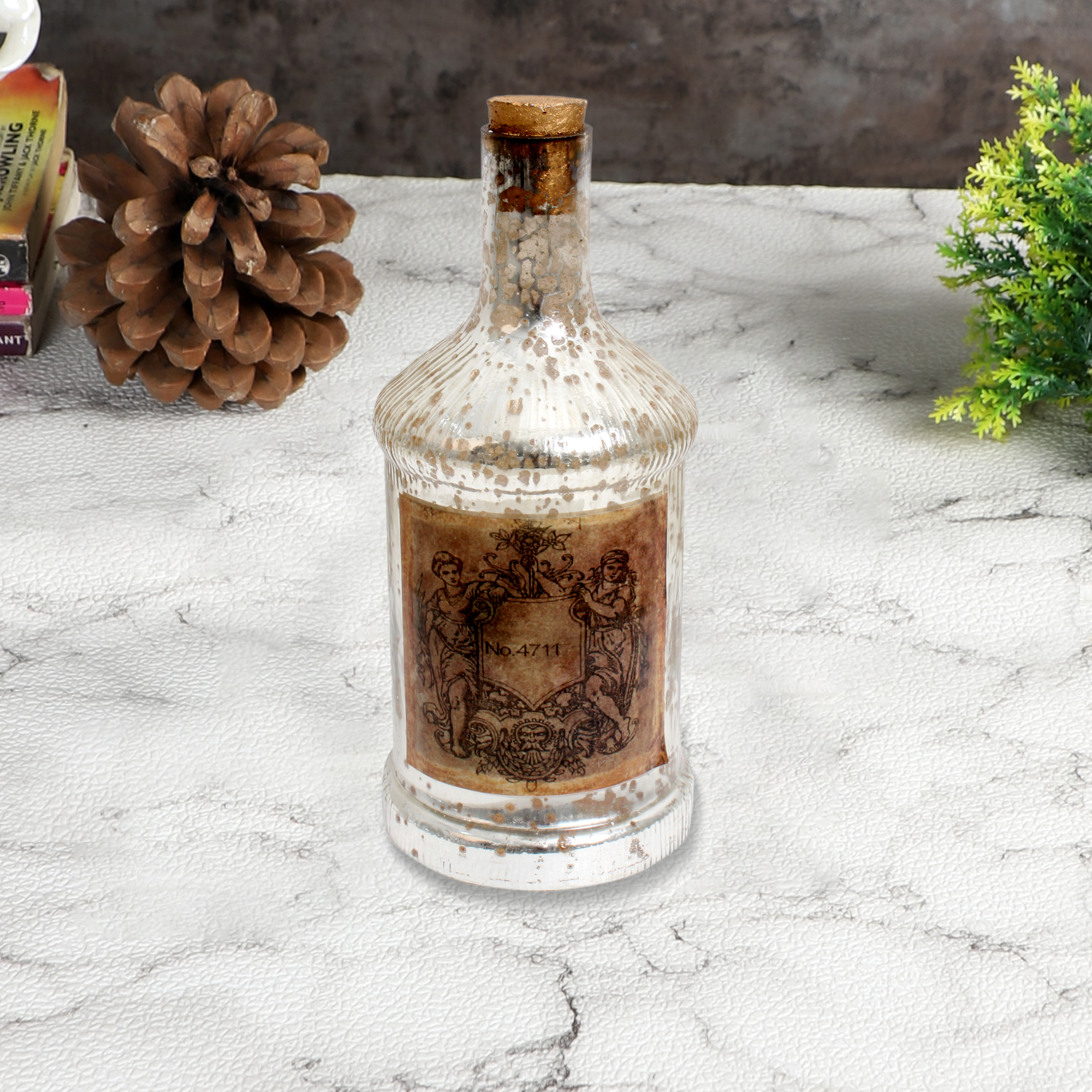Antique Glass Legacy Cylindrical Vase