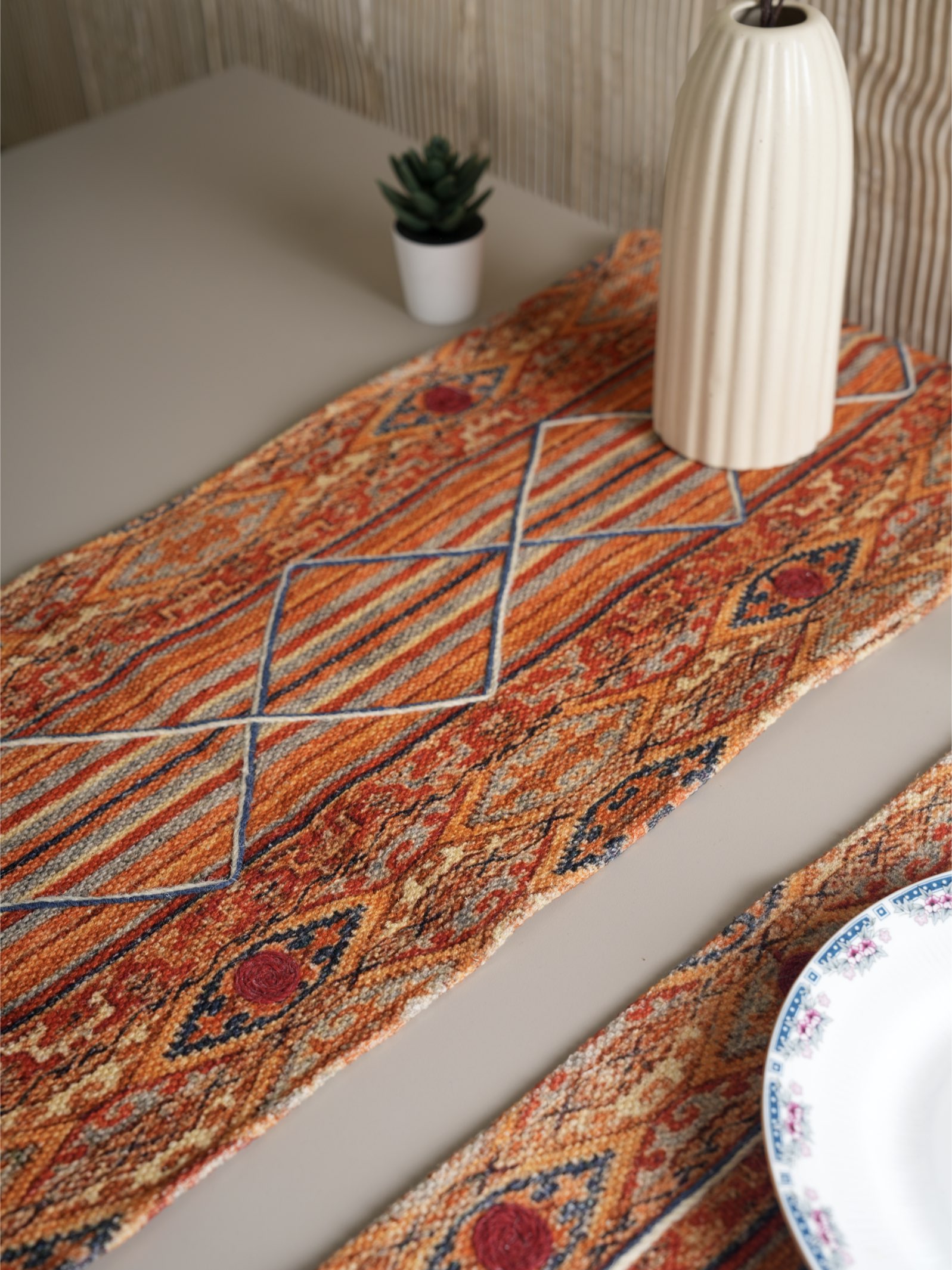 Lattice Table Runner ( 30 x 180 cms)