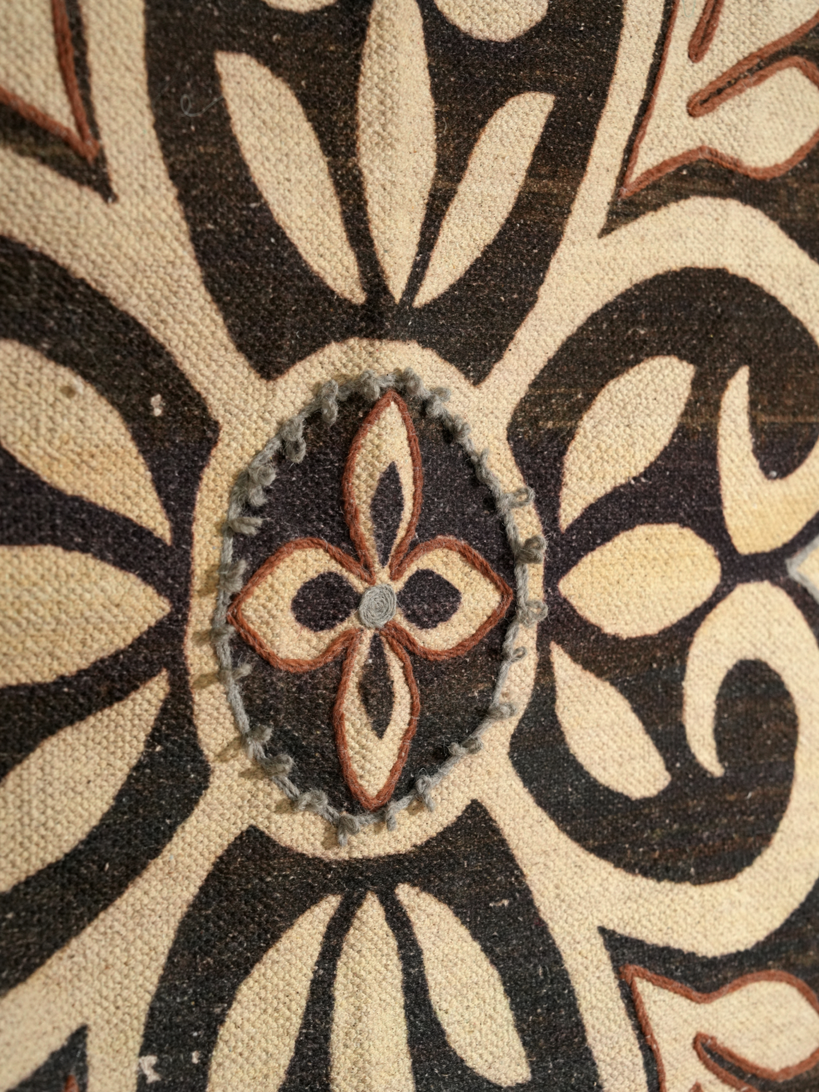 Moroccan Melody Embroidered  Rug thumbnail 3