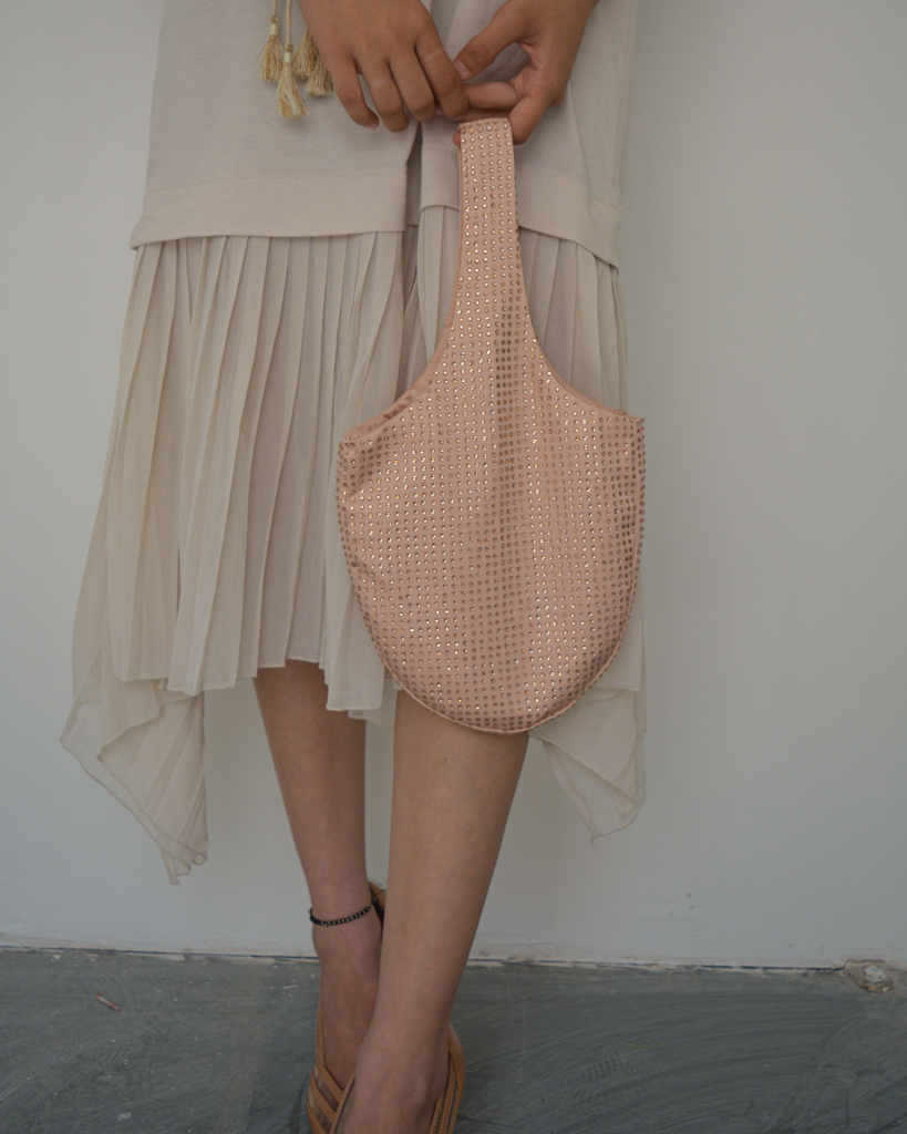 Old Rose Rhinestone Bag thumbnail 2