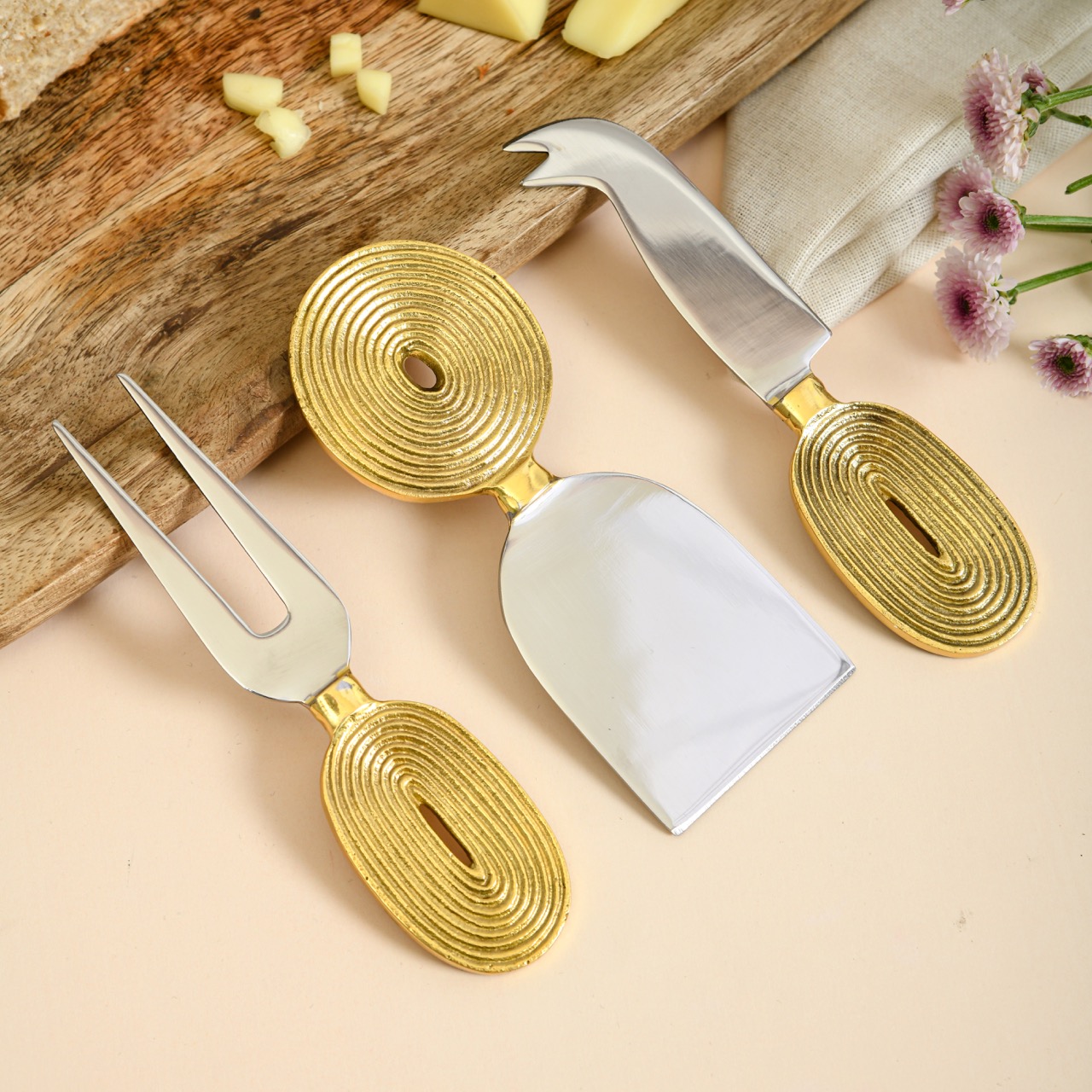 Ekaantrik Cheese Knife Set