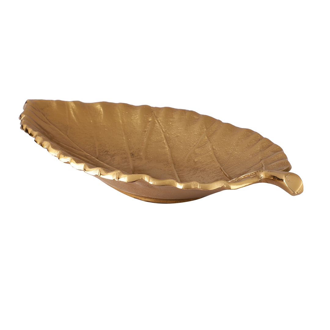 Leaf Decorative Serving Tray Platter thumbnail 3
