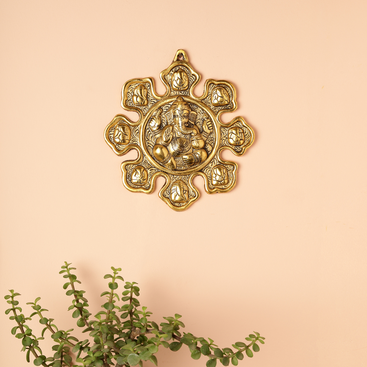 Lord Ganesh Wall Hanging for Home Entrance