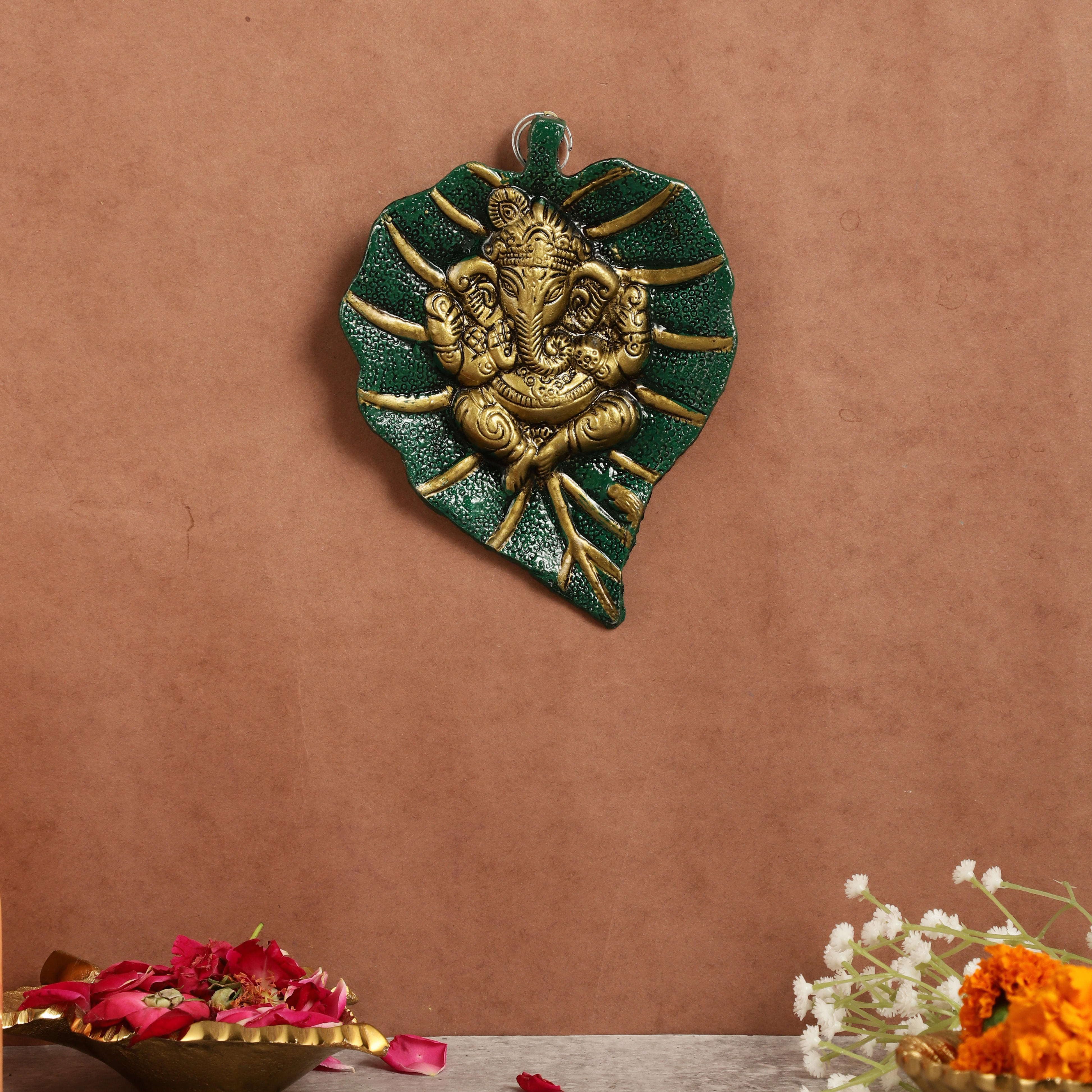 Lord Ganesh Wall Hanging for Home Entrance thumbnail 4