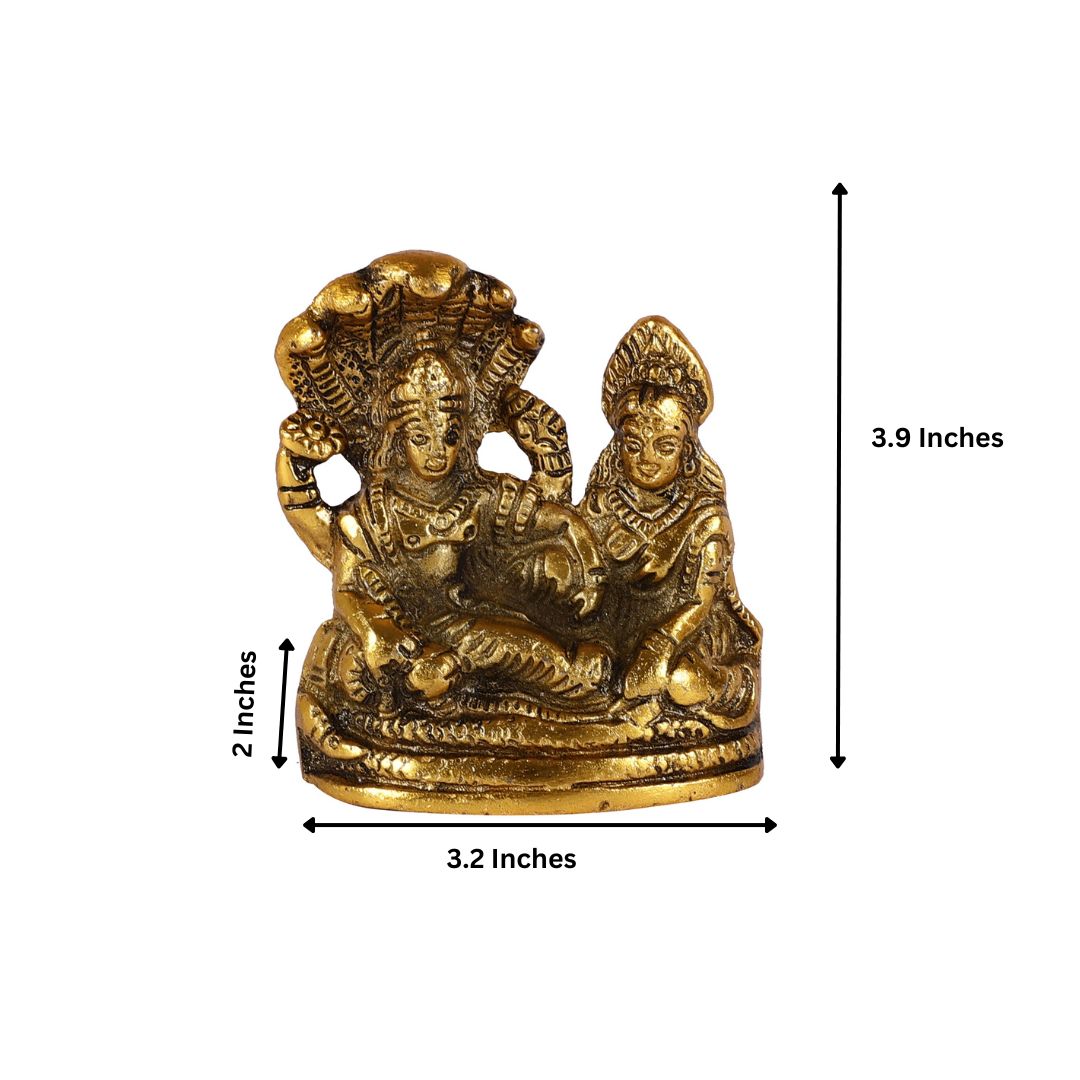 Lord Vishnu Laxmi Idol thumbnail 4