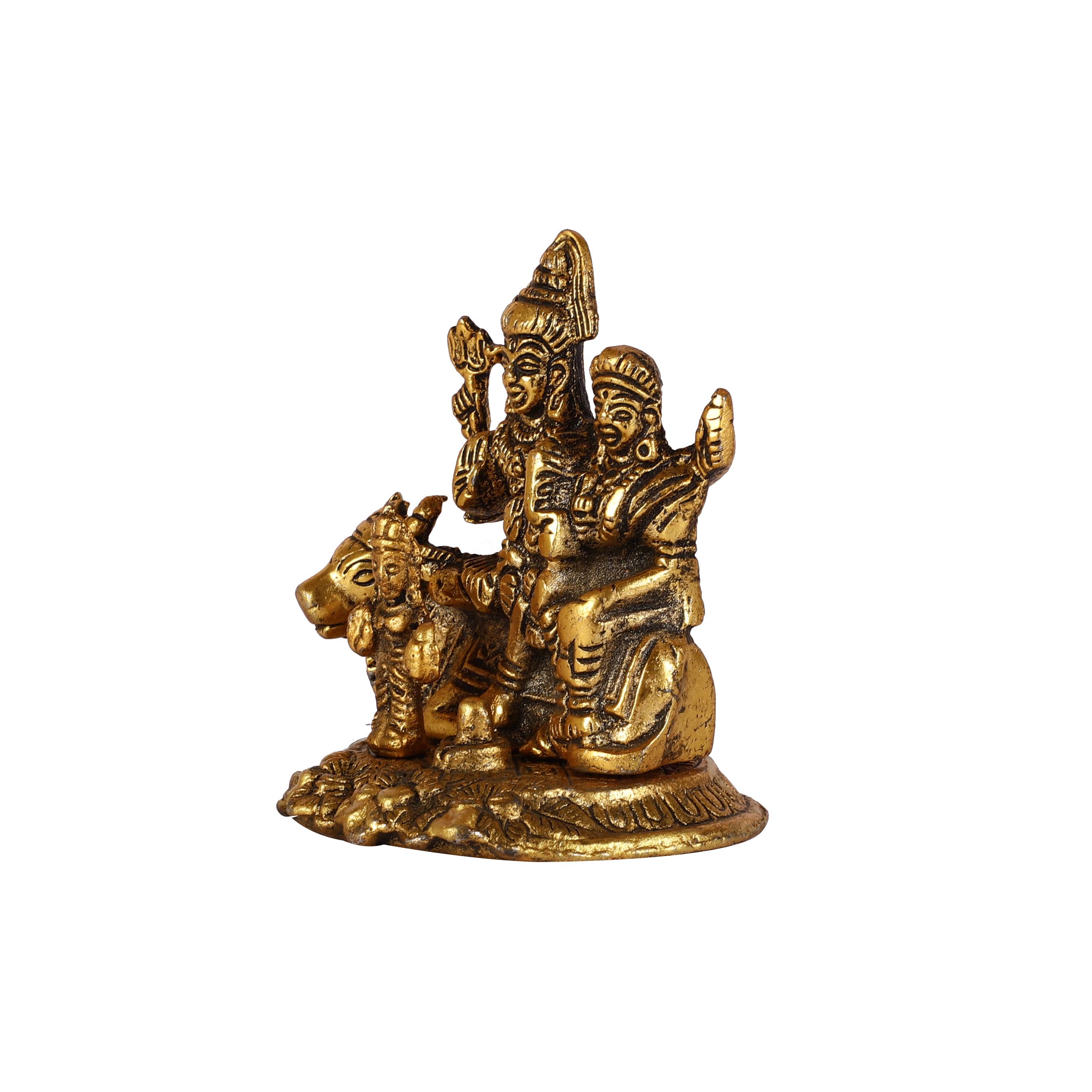Lord Shiv Family Idol - alternate view