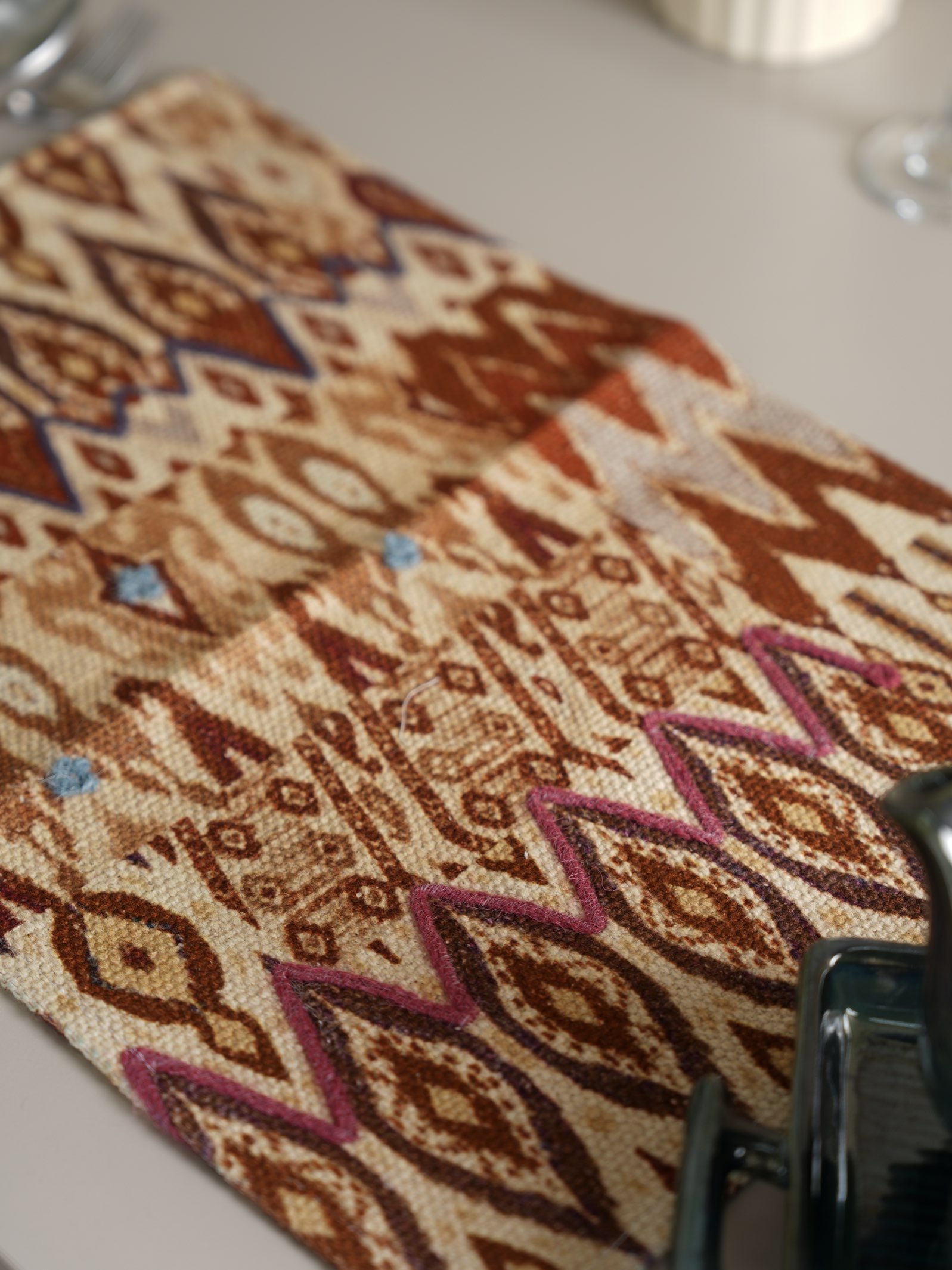 Radiant Revival Placemat  ( 30 x 45 cms - Set of 2  )
