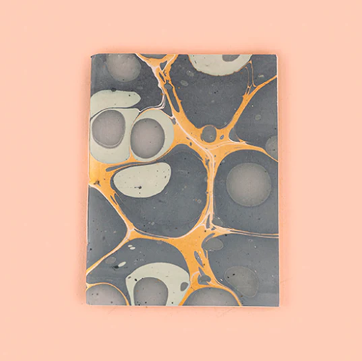 A5 Ebru Softcover Notebook | Indigo