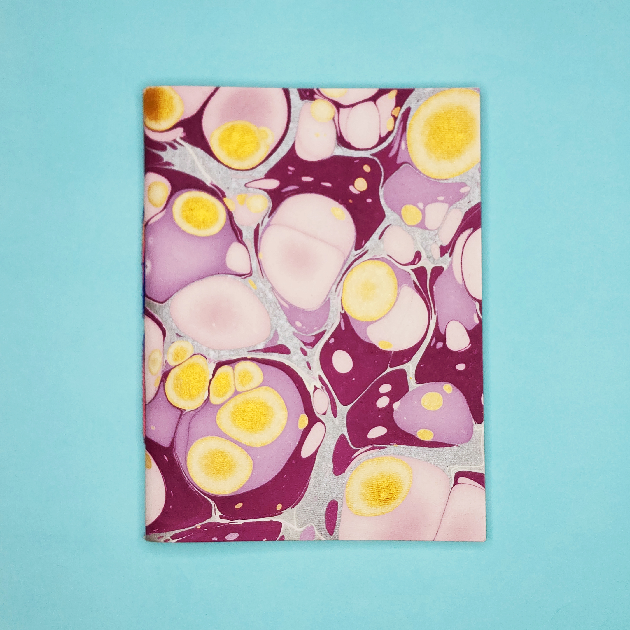 A5 Ebru Softcover Notebook | Pinky Promise - alternate view