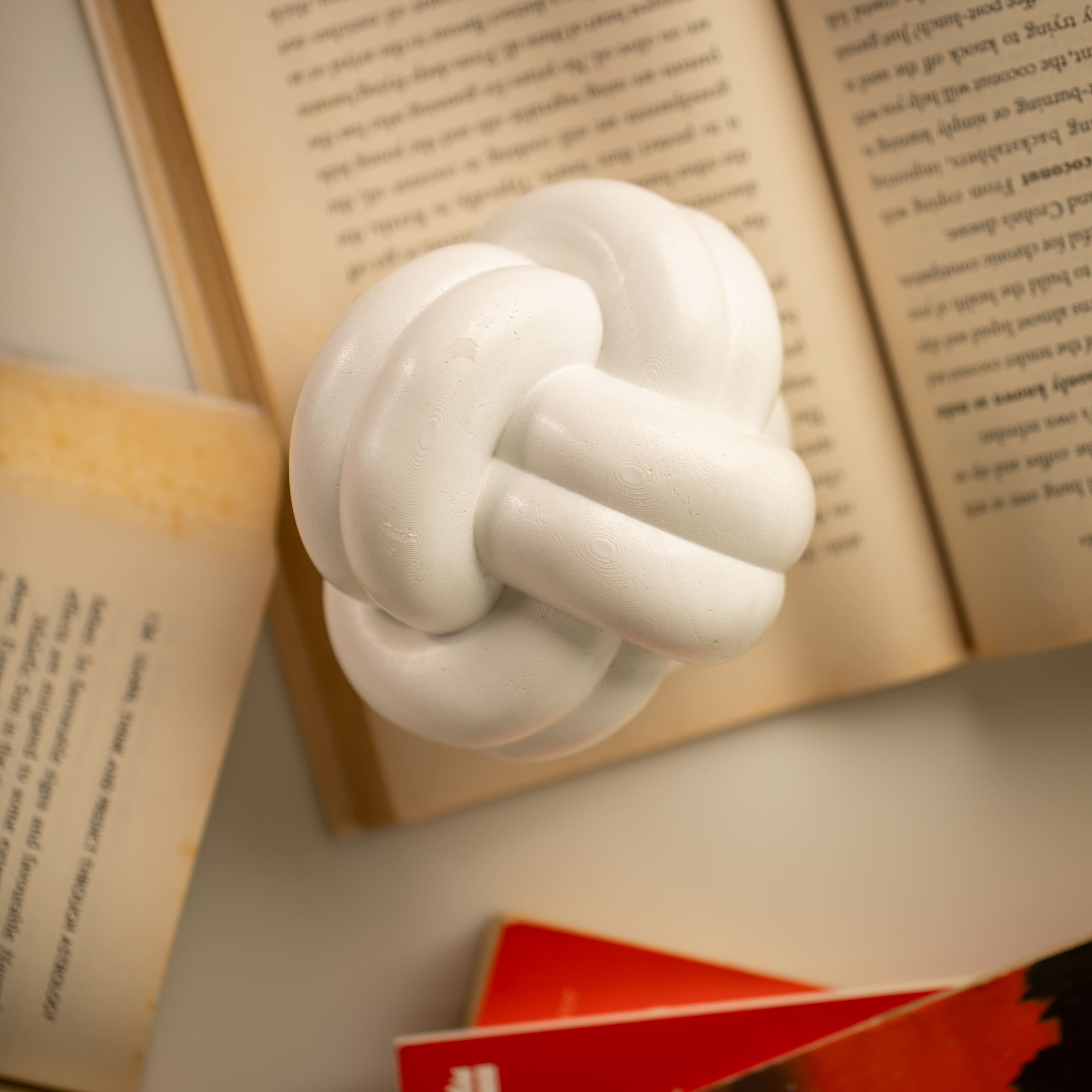 Knot Bookends | Book Supports & Paperweight | Set of 2 thumbnail 4