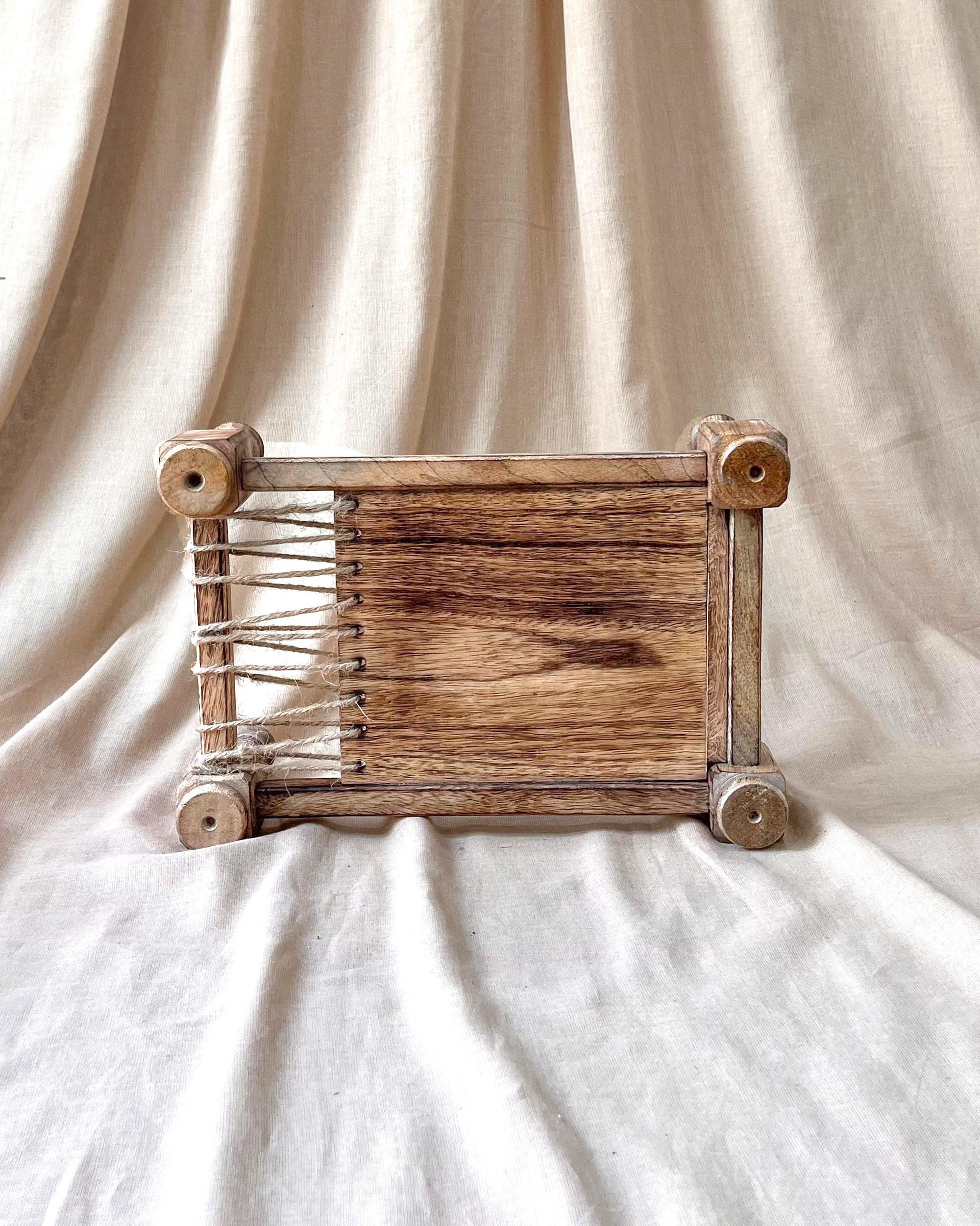 Miniature Khaat- Serving/ Display tray thumbnail 4