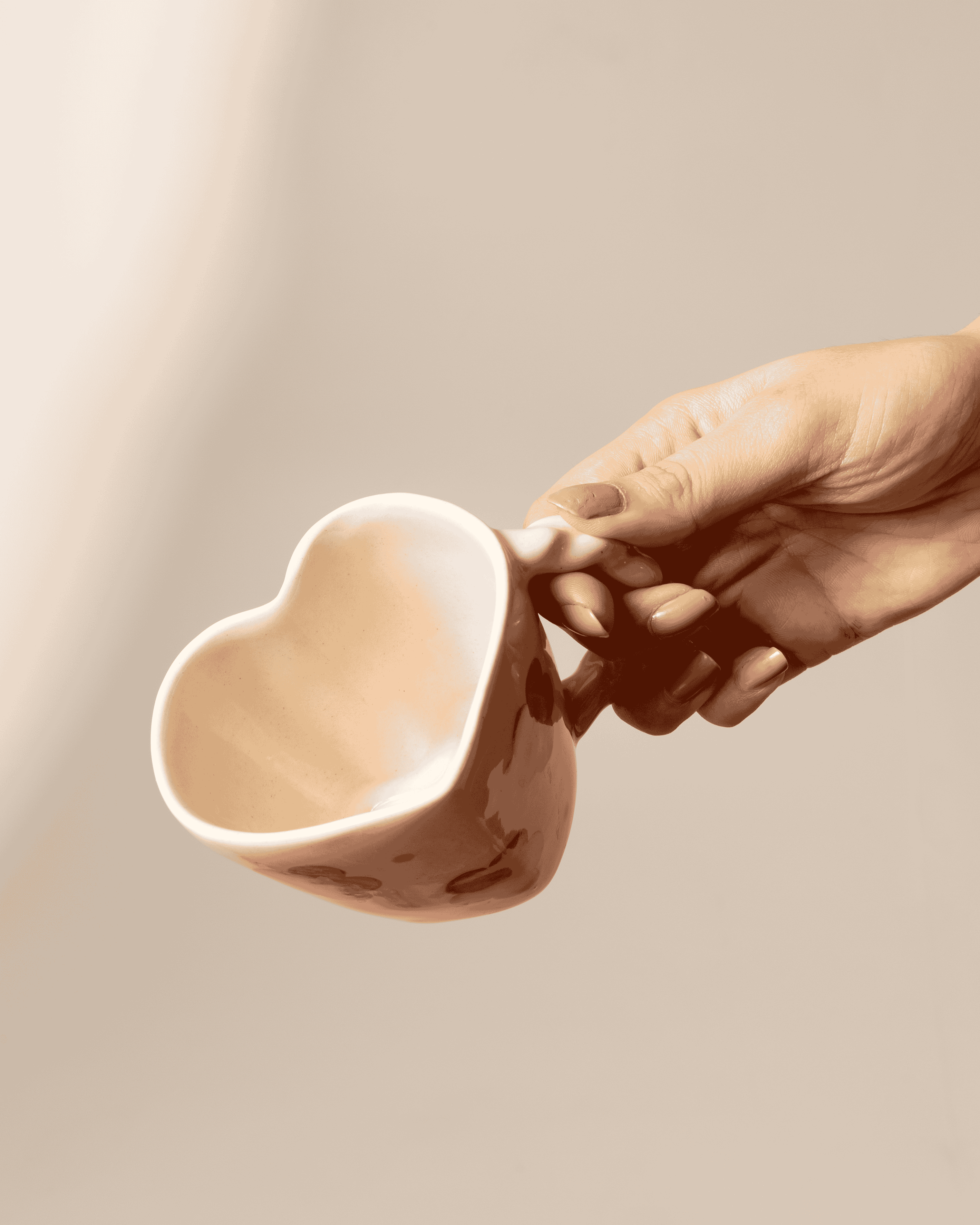 Dil Mil- Heart Shape Mug (Set of 2) | 200 ml