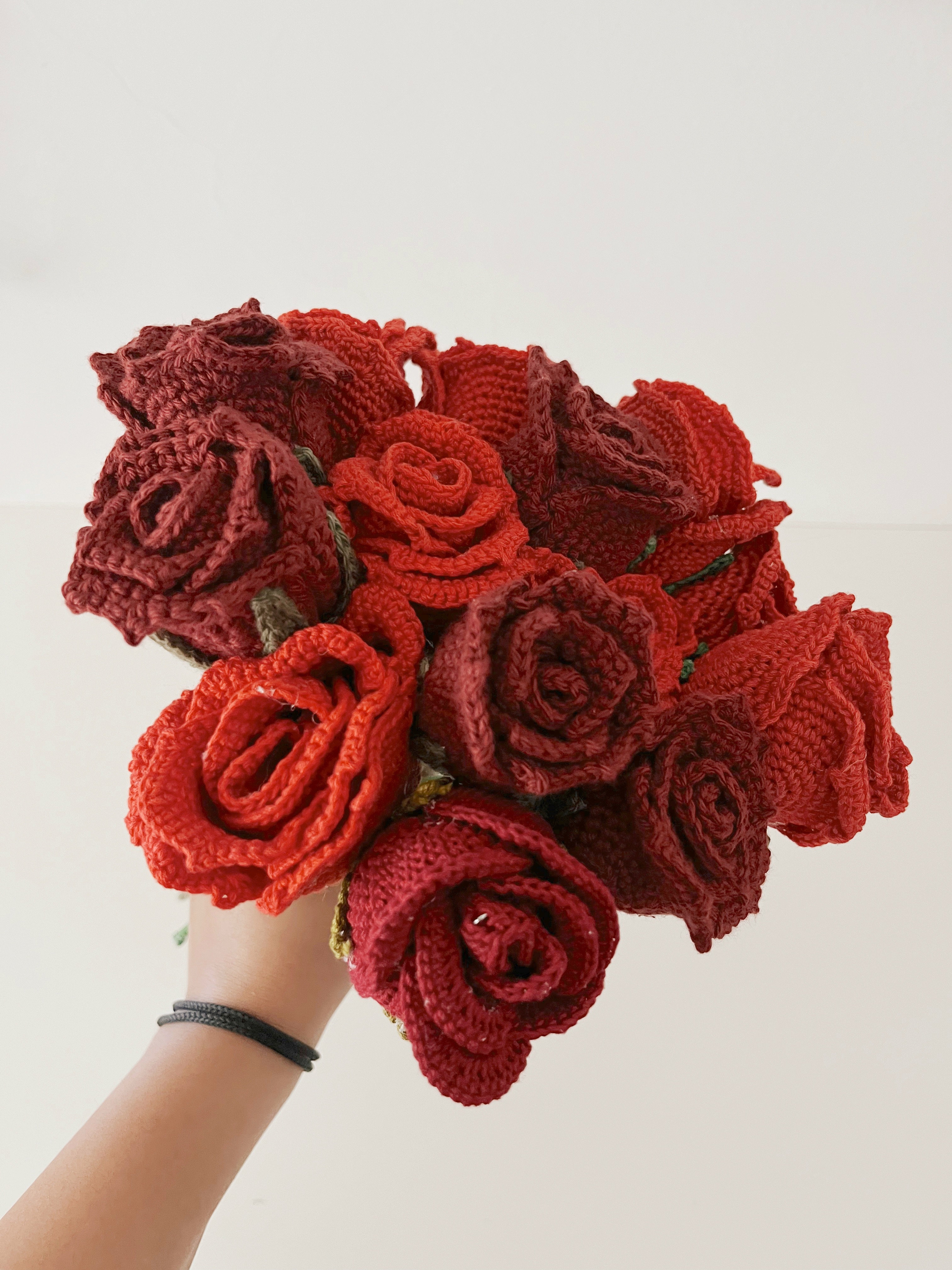 Rose Crochet Flower | Handmade thumbnail 4