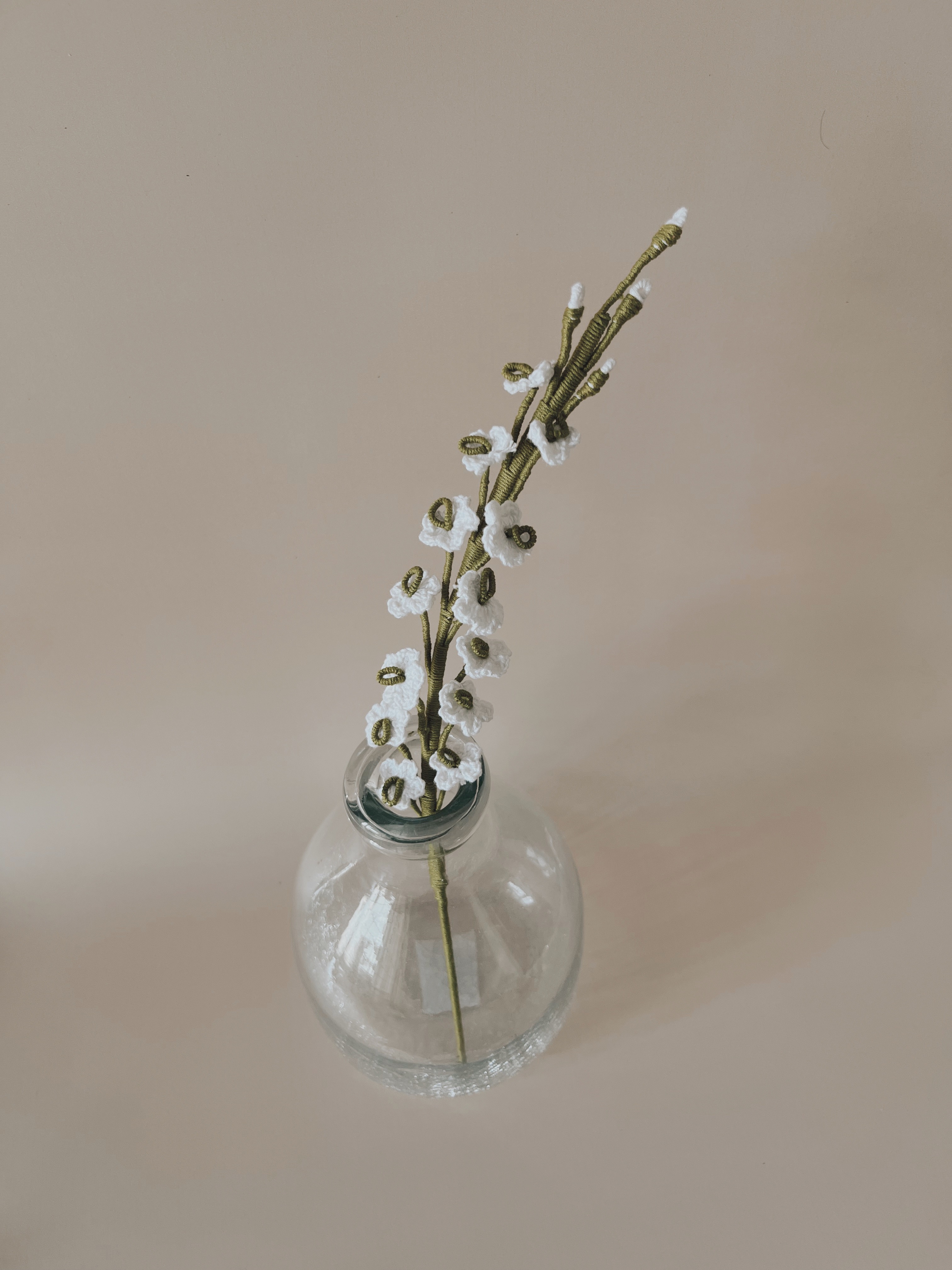 Crochet Dancing Lady Orchids | Set of 12 Small Flowers thumbnail 1