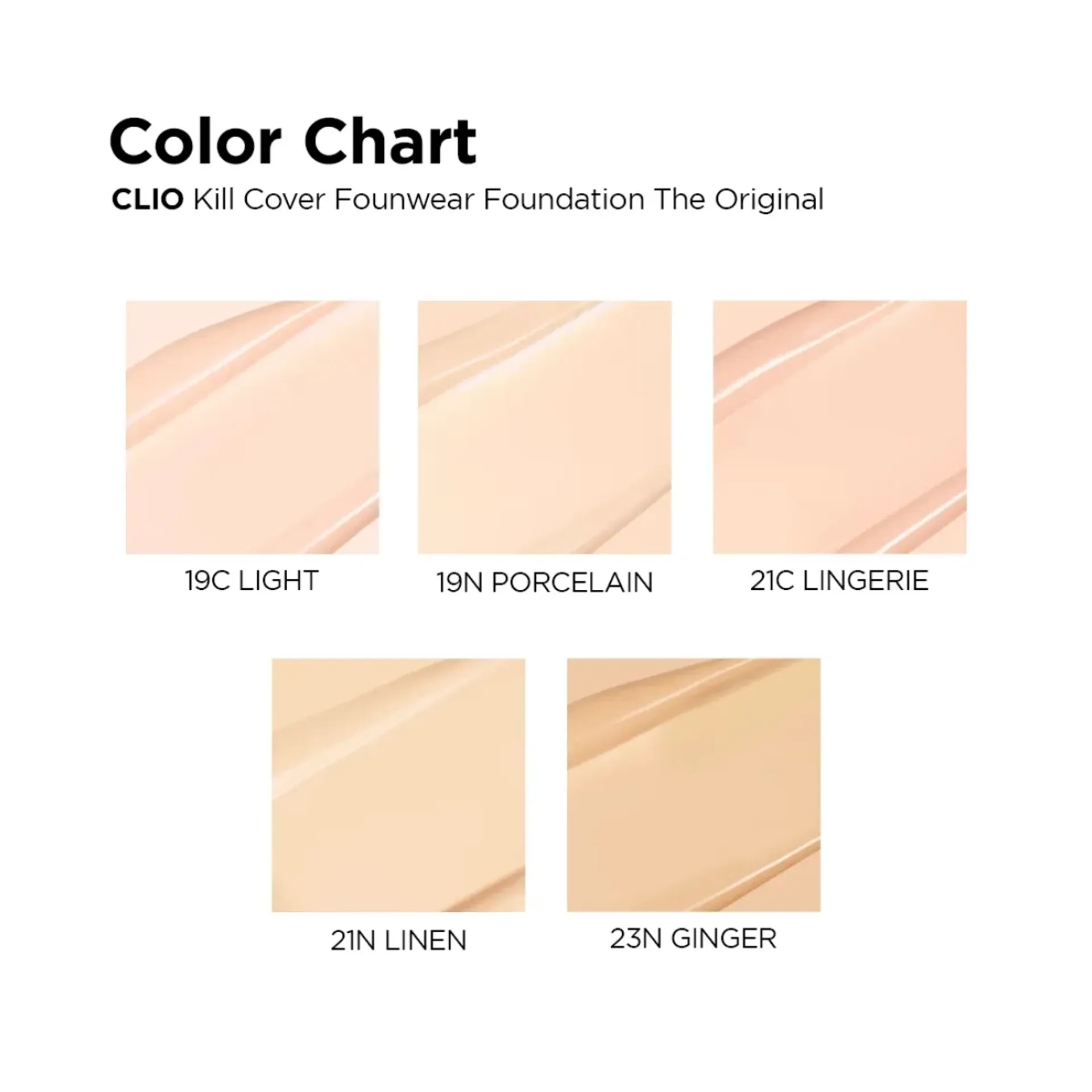 Ảnh kem Nền Che Khuyết Điểm Clio Kill Cover Founwear Foundation The Original 35ml