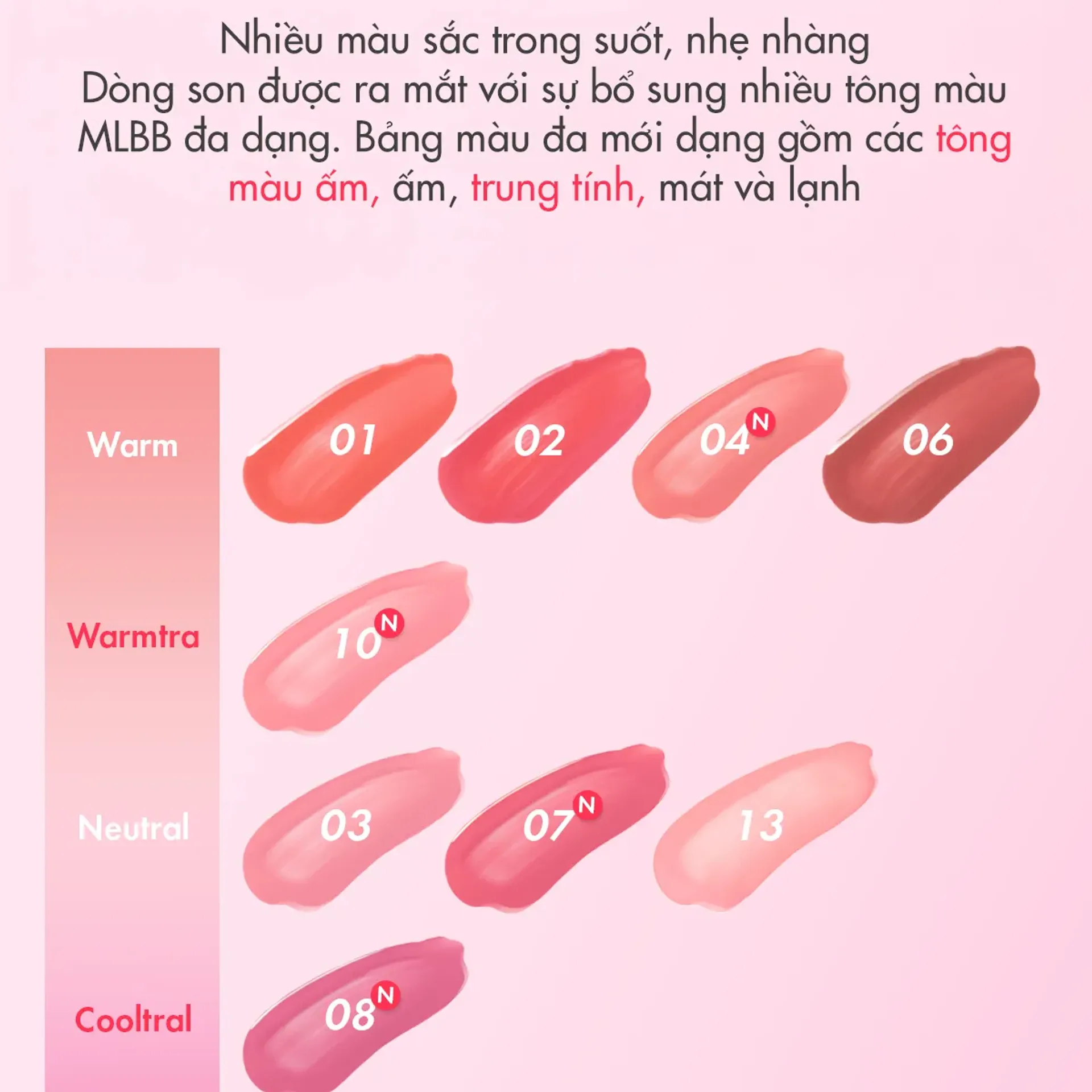Son Nước Bóng Thuần Chay Amuse Dew Tint 4g