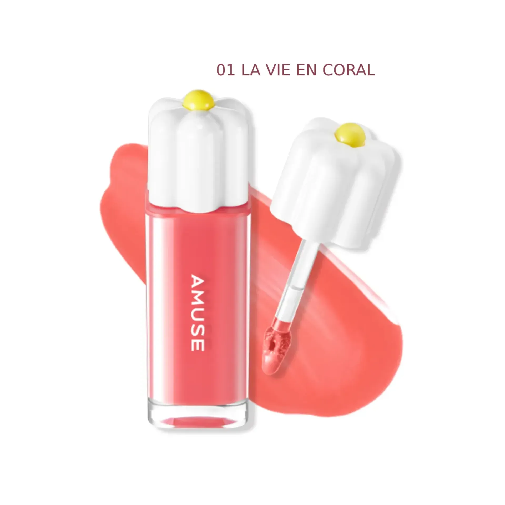 Son Nước Bóng Thuần Chay Amuse Dew Tint 4g