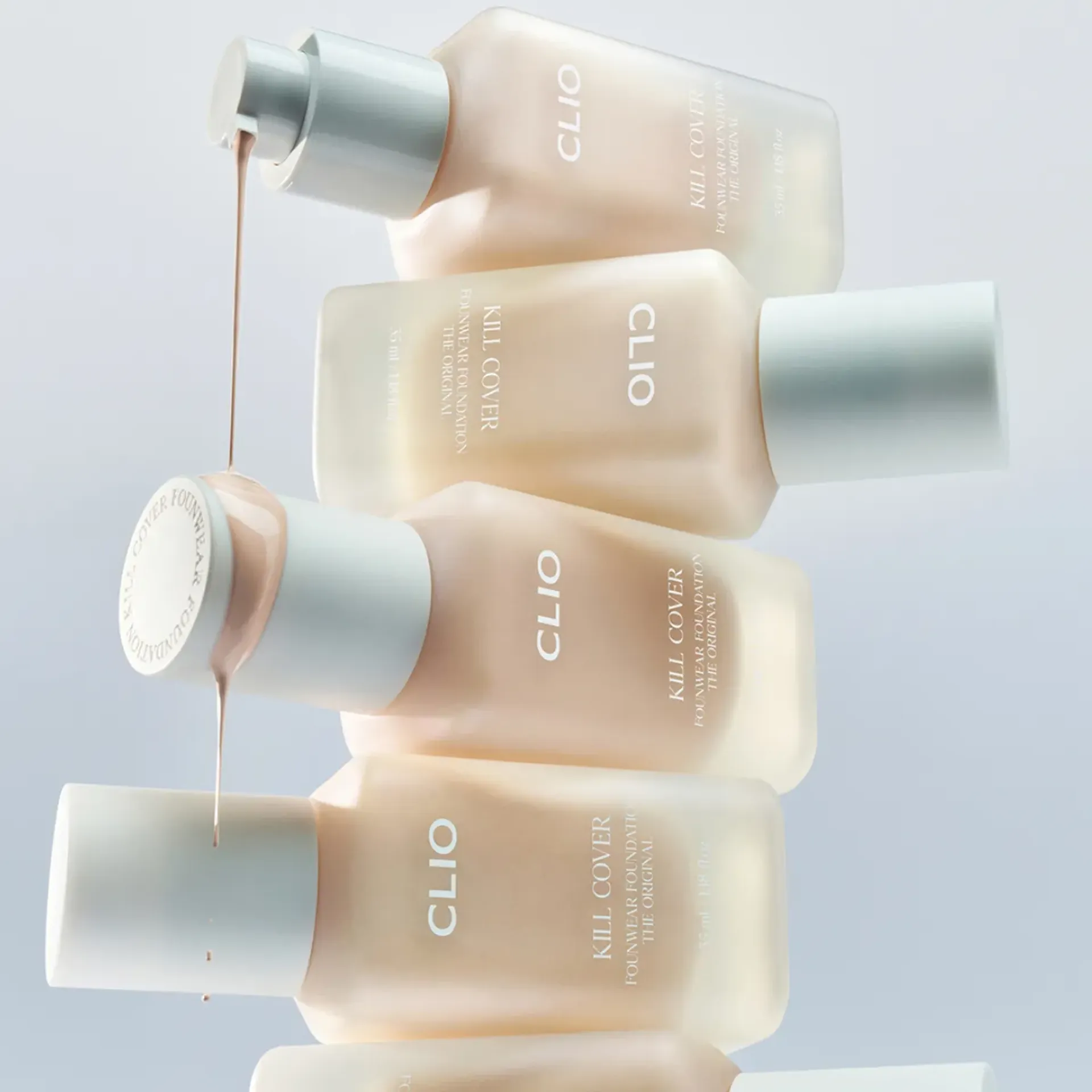 Ảnh kem Nền Che Khuyết Điểm Clio Kill Cover Founwear Foundation The Original 35ml